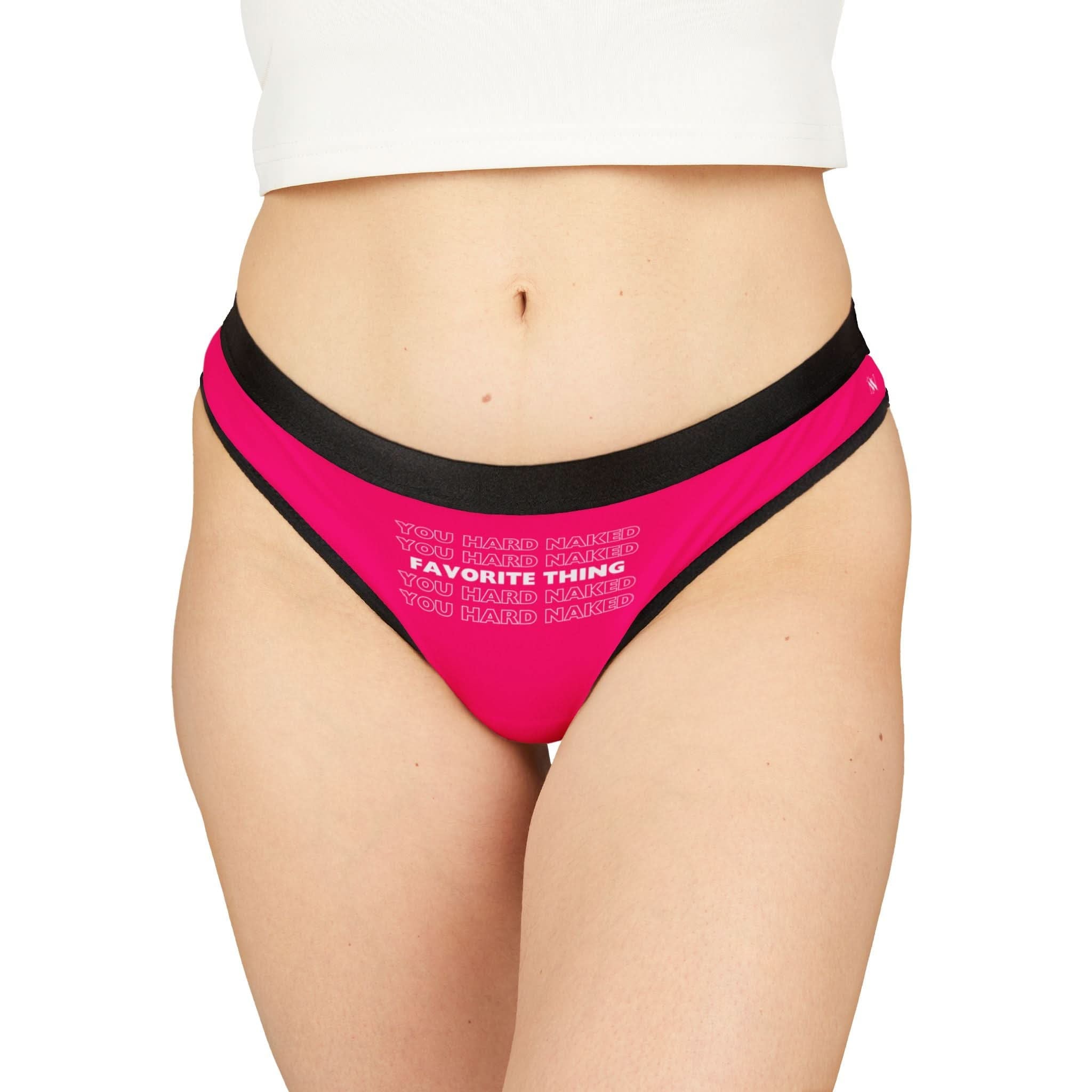 Favorite Thing You Hard | Mix & Match Women’s Fun-Flirty Lovers’ Thongs