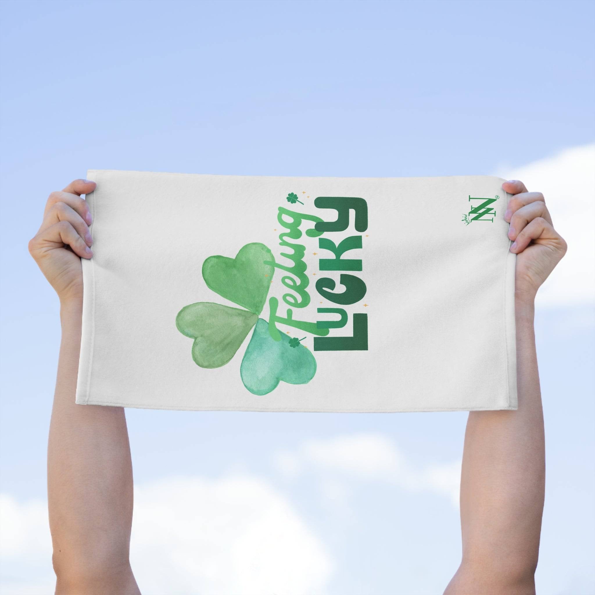 Feeling Luck Shamrock | Mix & Match Soft Fun-Flirty Lovers’ Towels