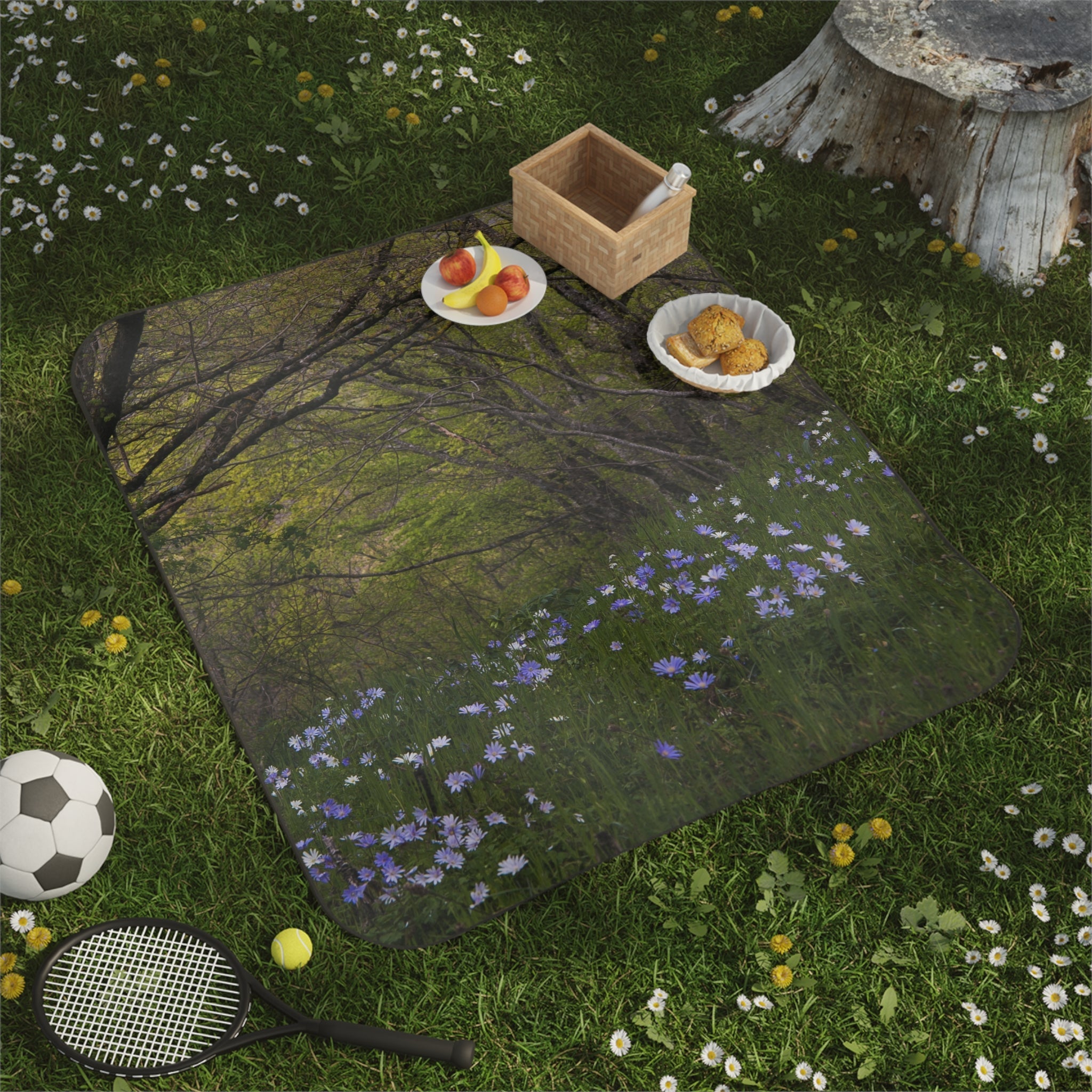Field of Flowers Forest Roleplay | Mix Match Fun-Flirty Lovers’ Water-Resistant Blankets