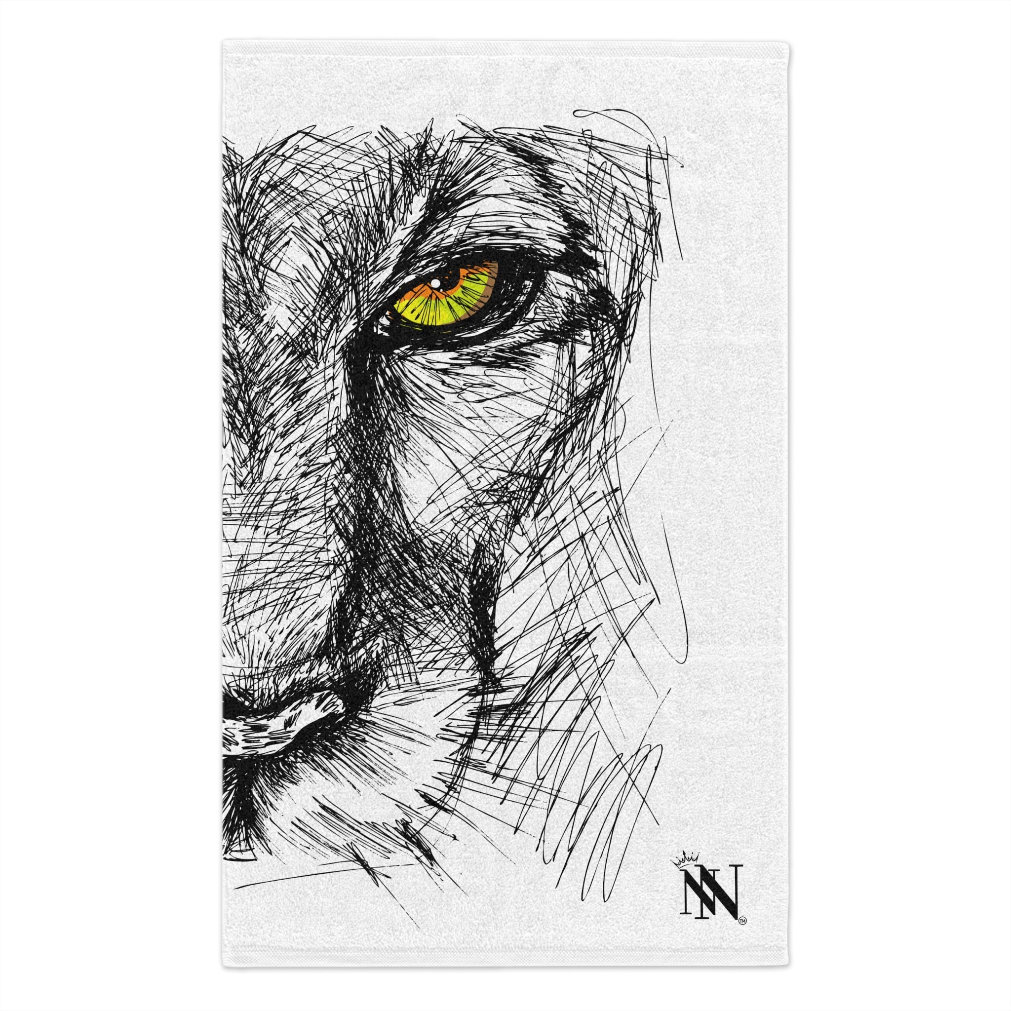 Fierce Cat | Mix & Match Soft Fun-Flirty Lovers’ Towels