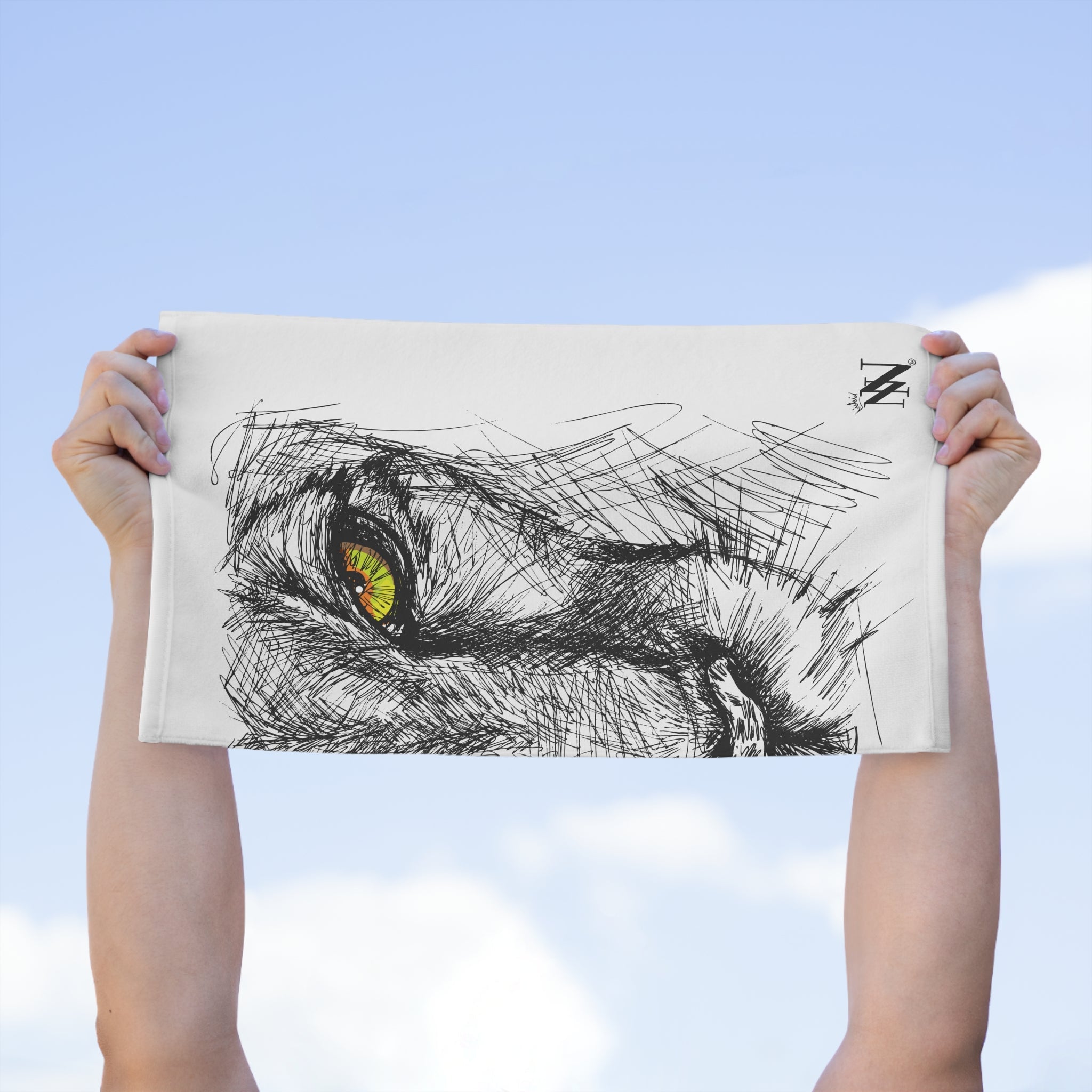 Fierce Cat | Mix & Match Soft Fun-Flirty Lovers’ Towels