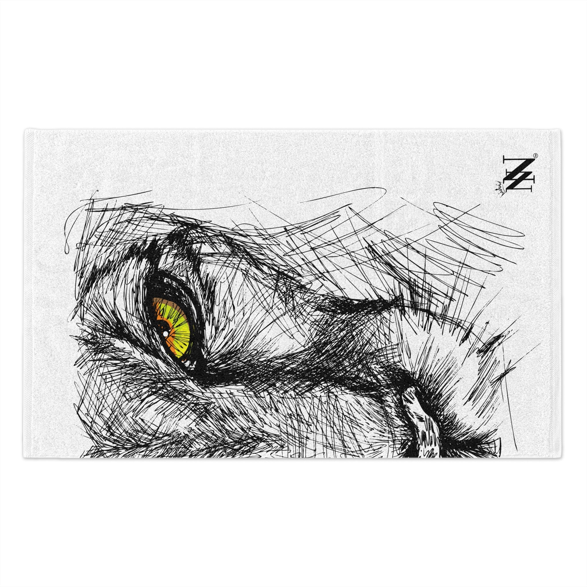 Fierce Cat | Mix & Match Soft Fun-Flirty Lovers’ Towels