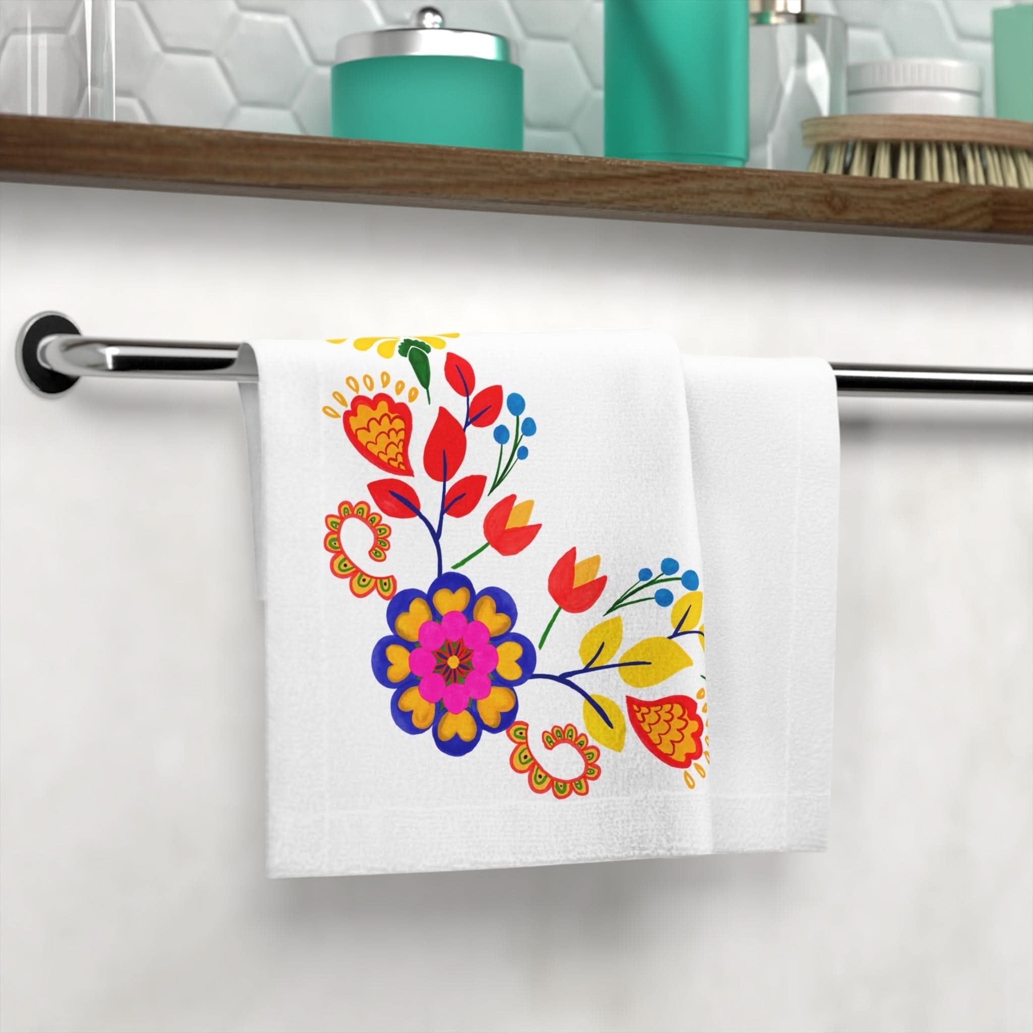 Fiesta Flowers | Mix & Match Lilsâ Fun-Flirty Loversâ Towels