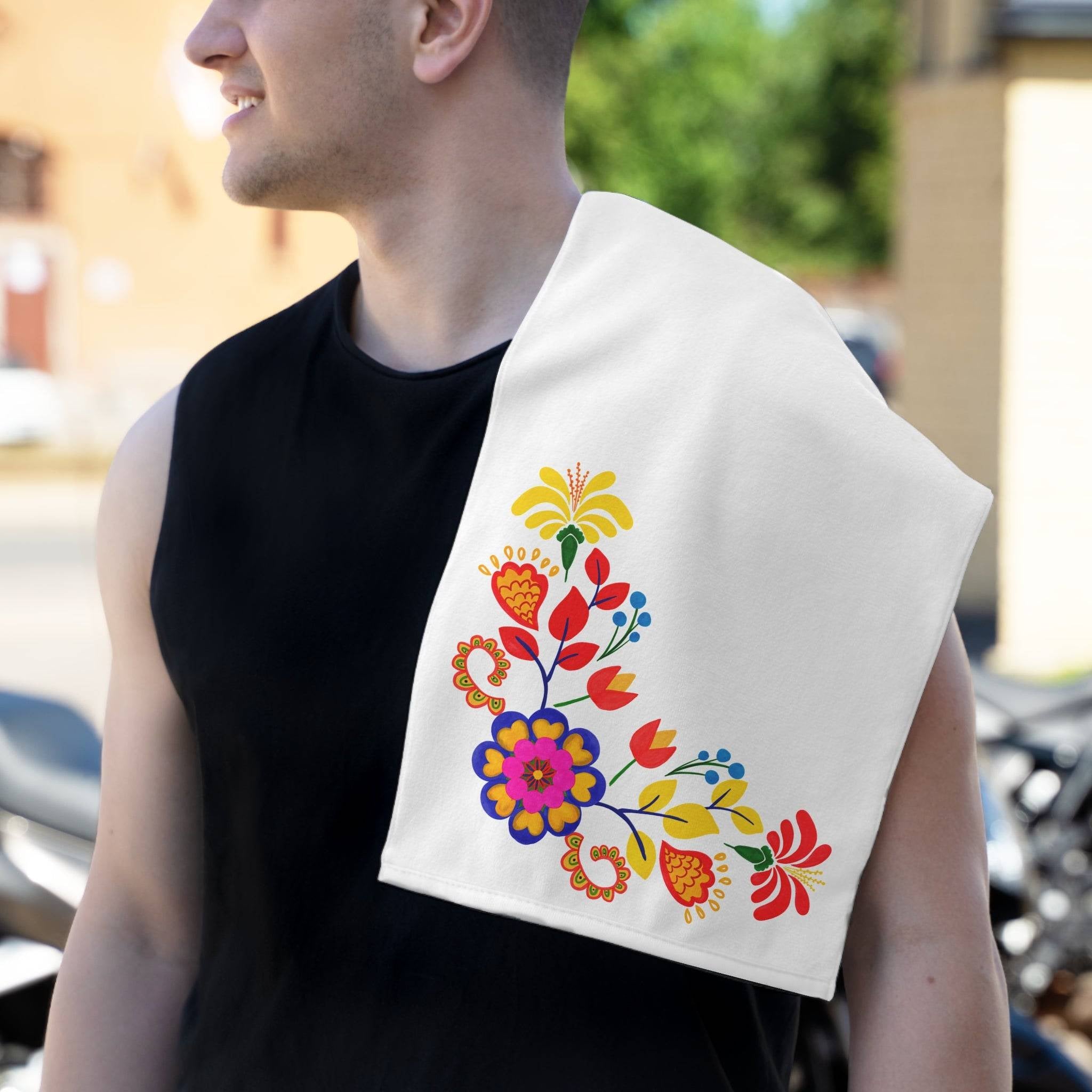 Fiesta Flowers | Mix & Match Soft Fun-Flirty Lovers’ Towels