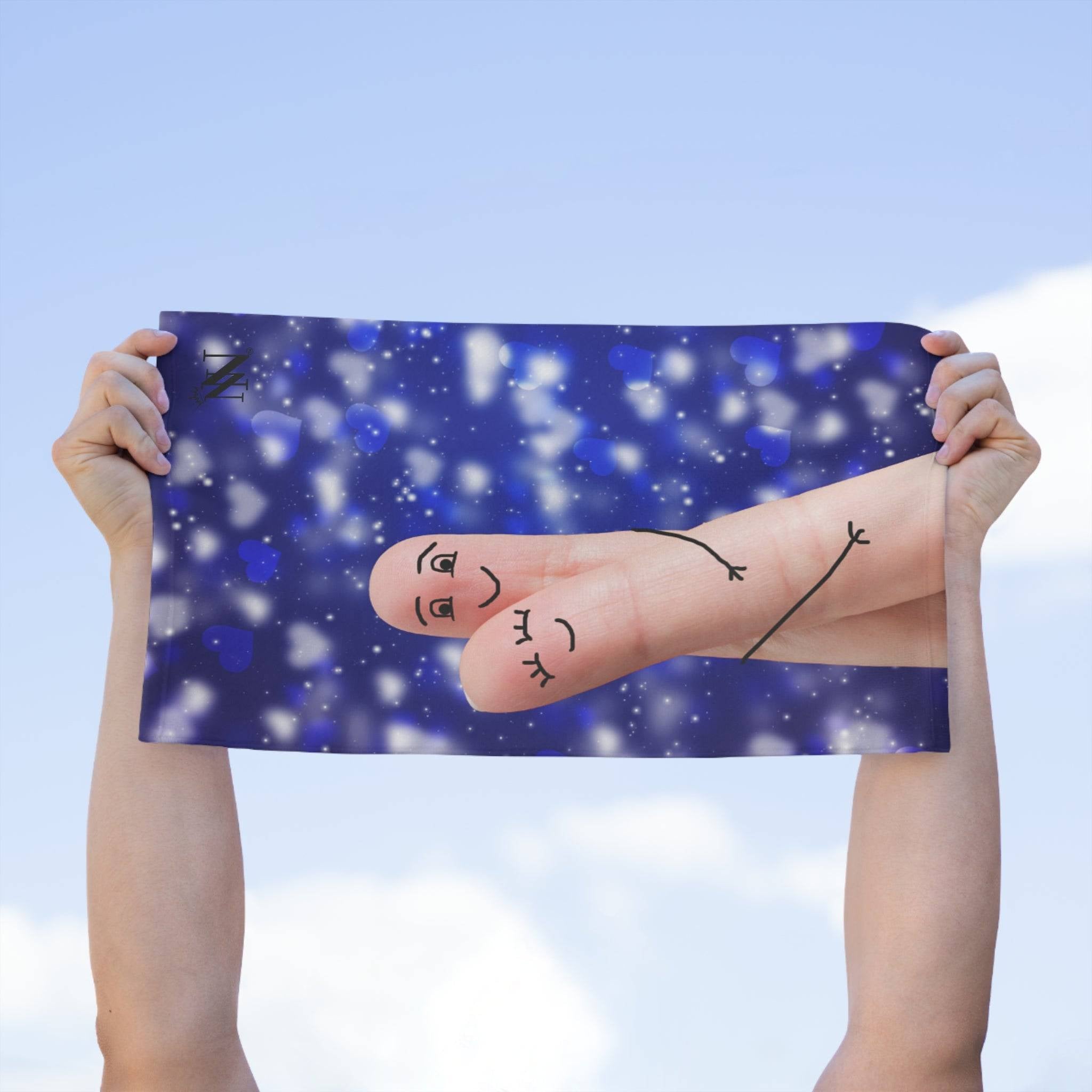 Finger People Love | Mix & Match Soft Fun-Flirty Lovers’ Towels