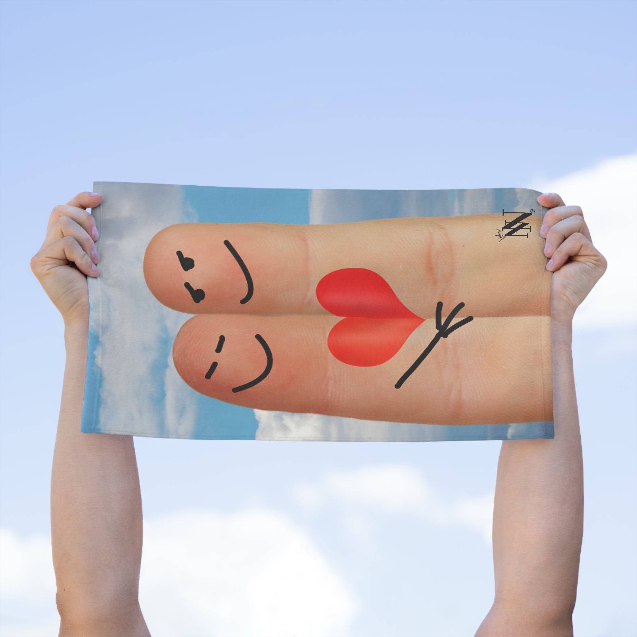 Finger People | Mix & Match Soft Fun-Flirty Lovers’ Towels