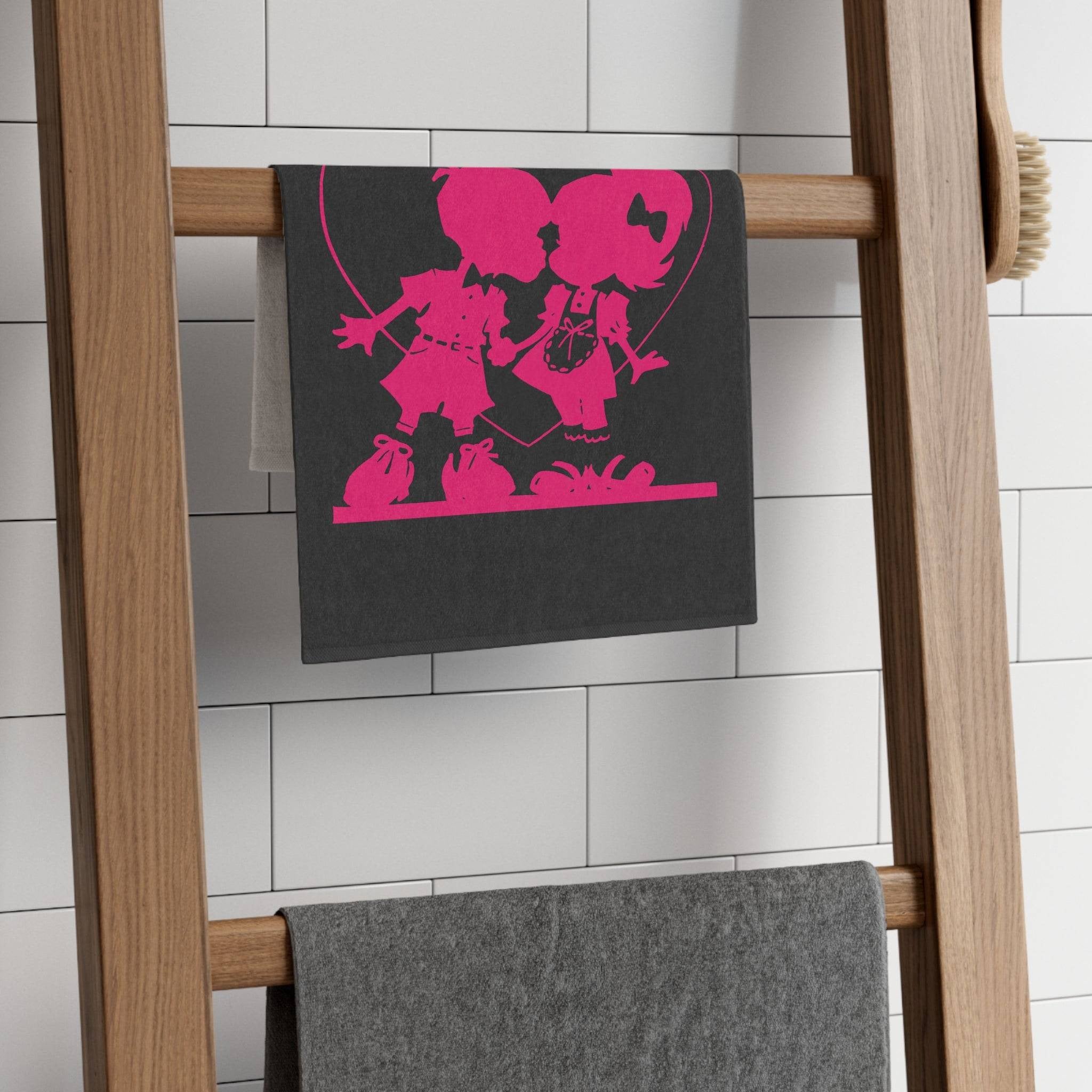 First Kiss | Mix & Match Soft Fun-Flirty Lovers’ Towels