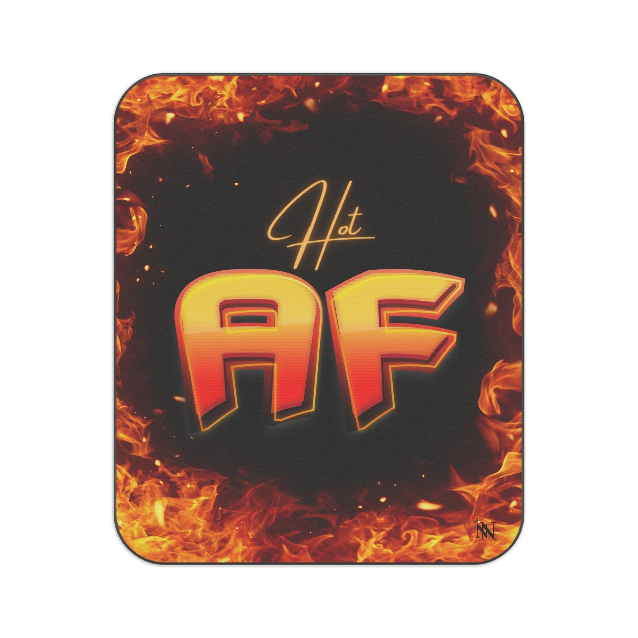 Flaming Hot AF | Mix Match Fun-Flirty Lovers’ Water-Resistant Blankets