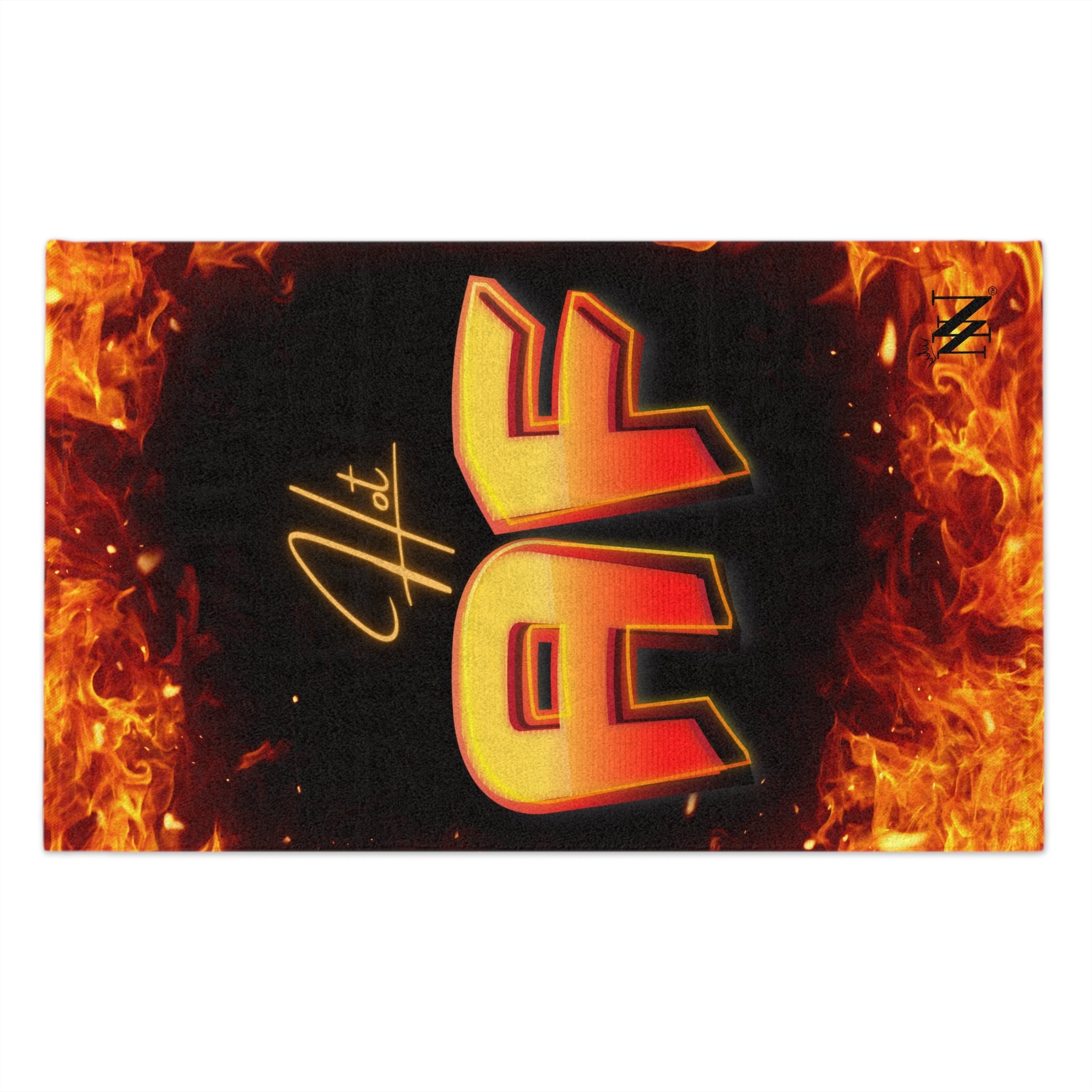Flaming Hot AF | Mix & Match Soft Fun-Flirty Lovers’ Towels