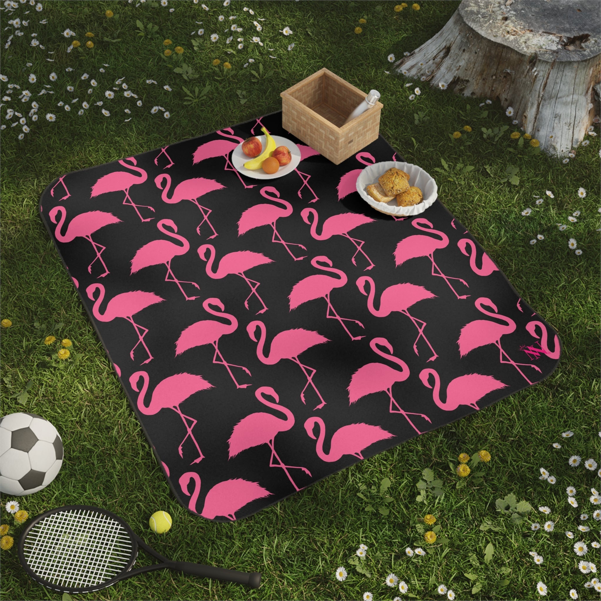 Flamingo Time | Mix Match Fun-Flirty Lovers’ Water-Resistant Blankets