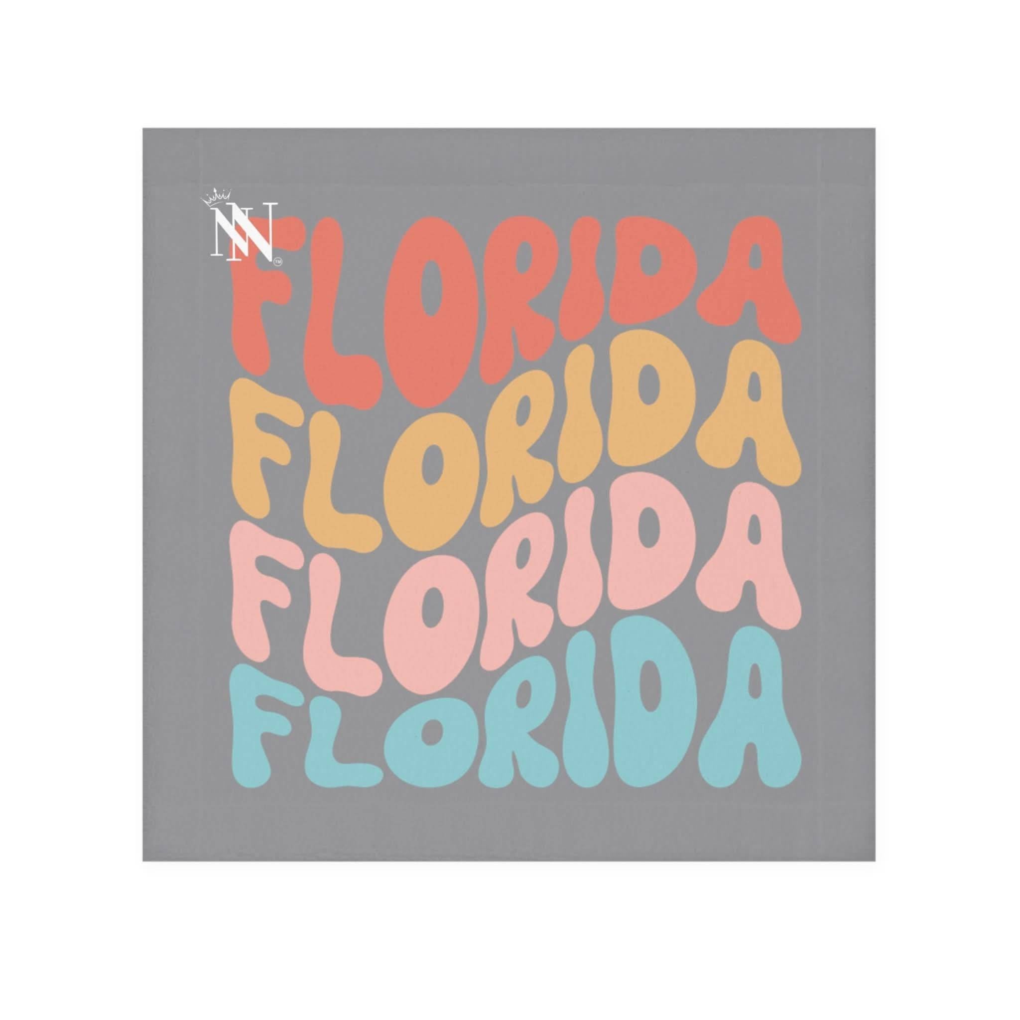 Florida Grey After-Sex Towel | Fun Flirty & Soft