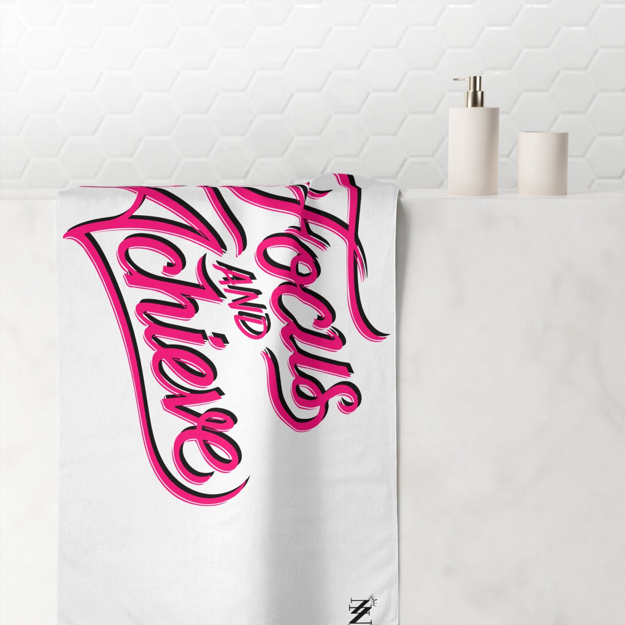 Focus and Achieve | Mix & Match XL Fun-Flirty Lovers’ Towels