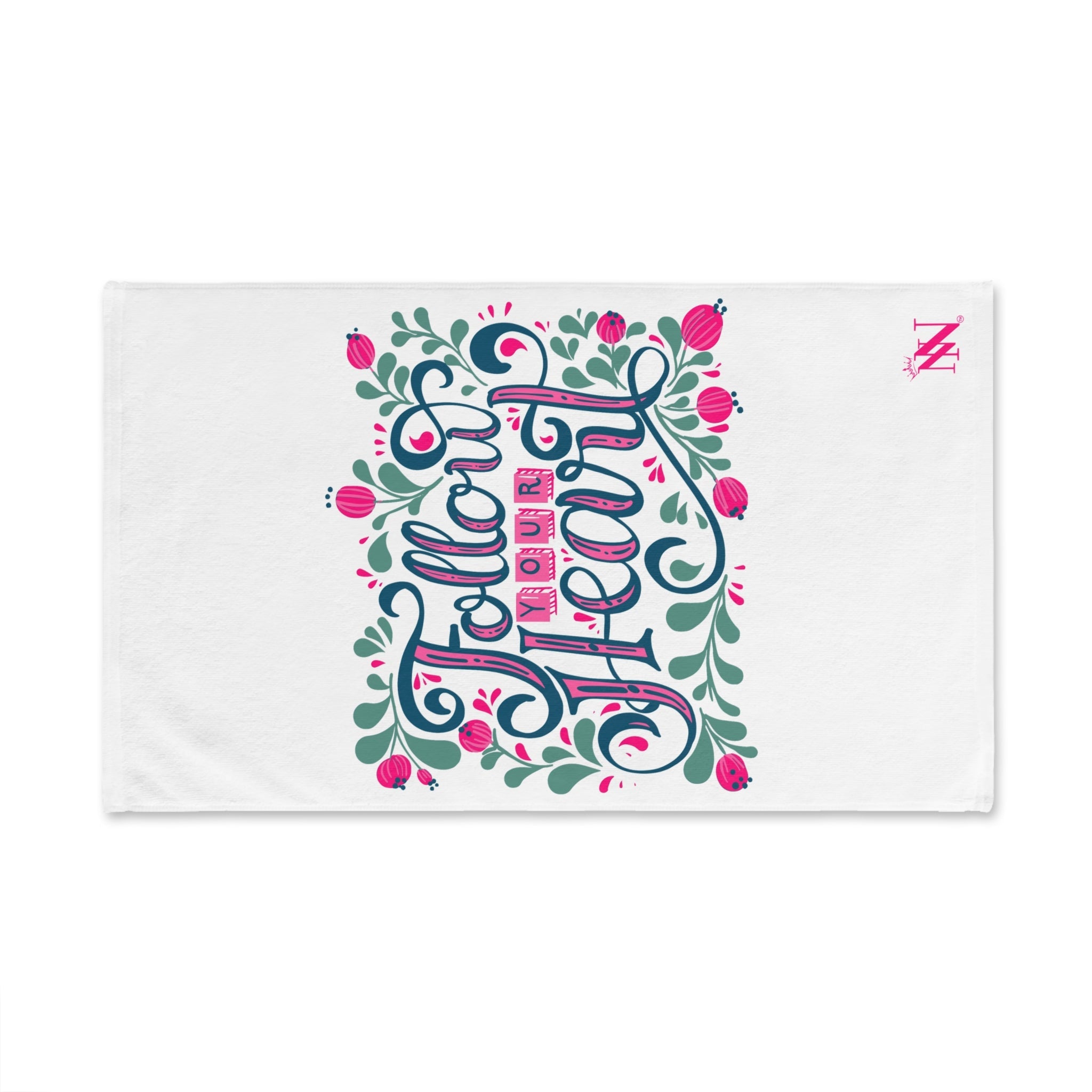 Follow Your Heart Floral | Mix & Match Original Fun-Flirty Lovers’ Towels