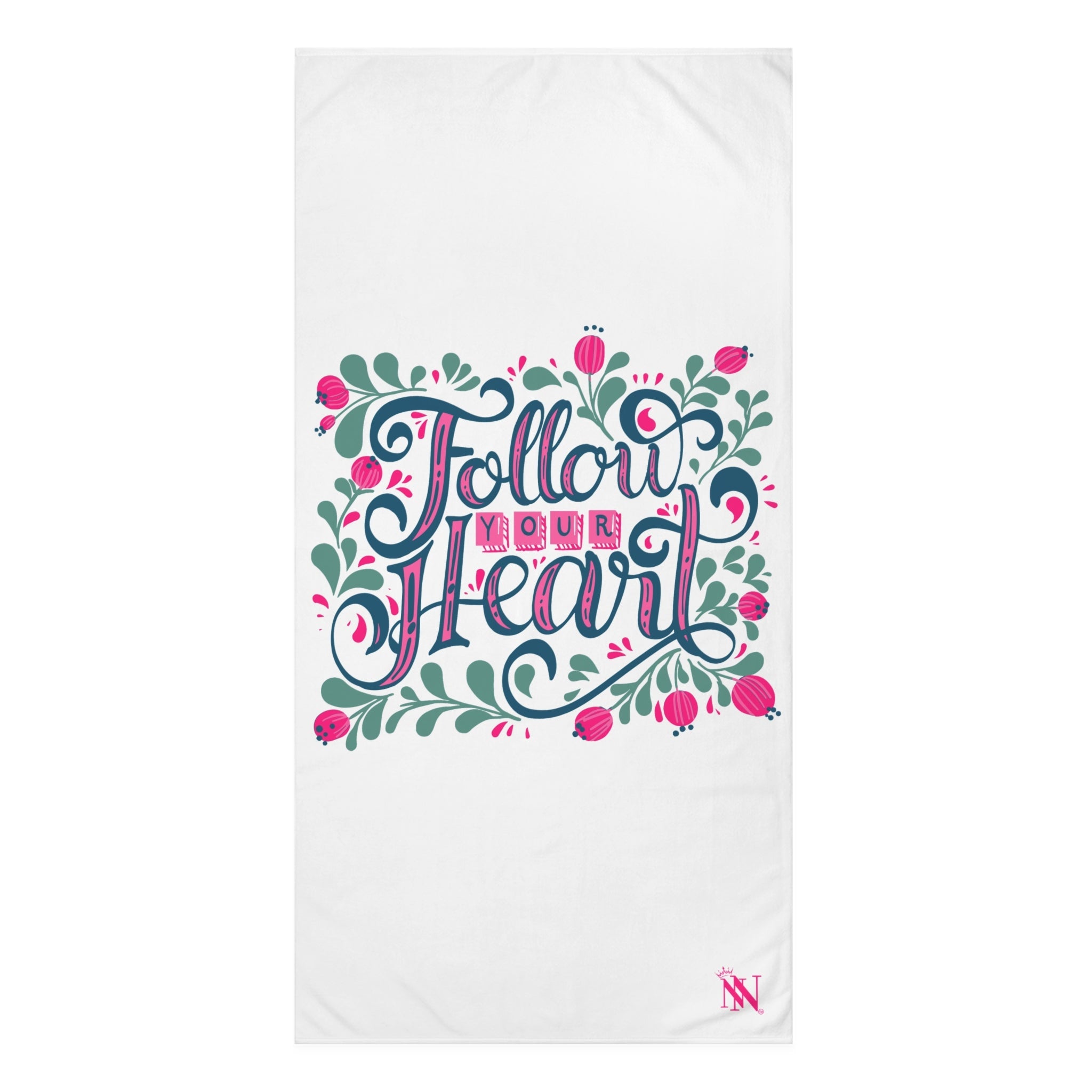 Follow Your Heart Floral | Mix & Match XL Fun-Flirty Lovers’ Towels