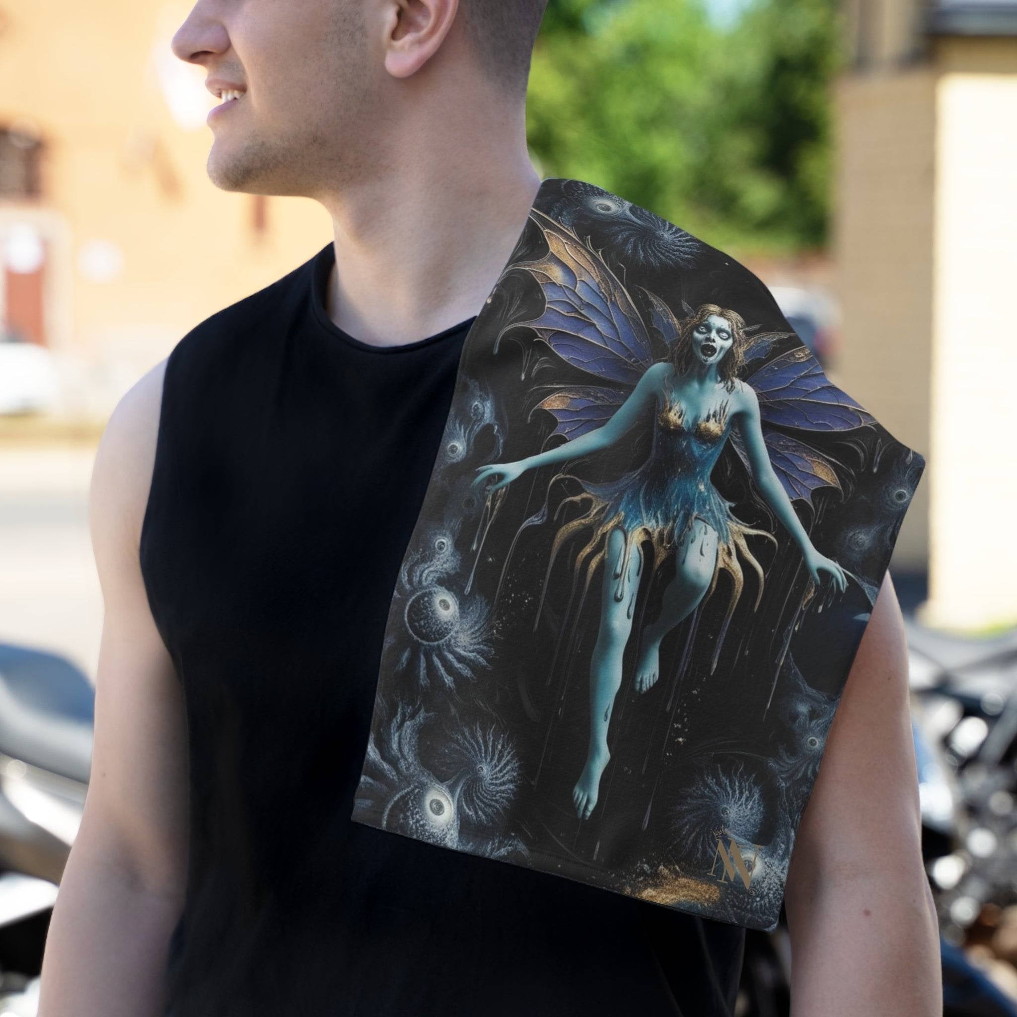 Fractal Fairy | Mix & Match Soft Fun-Flirty Lovers’ Towels