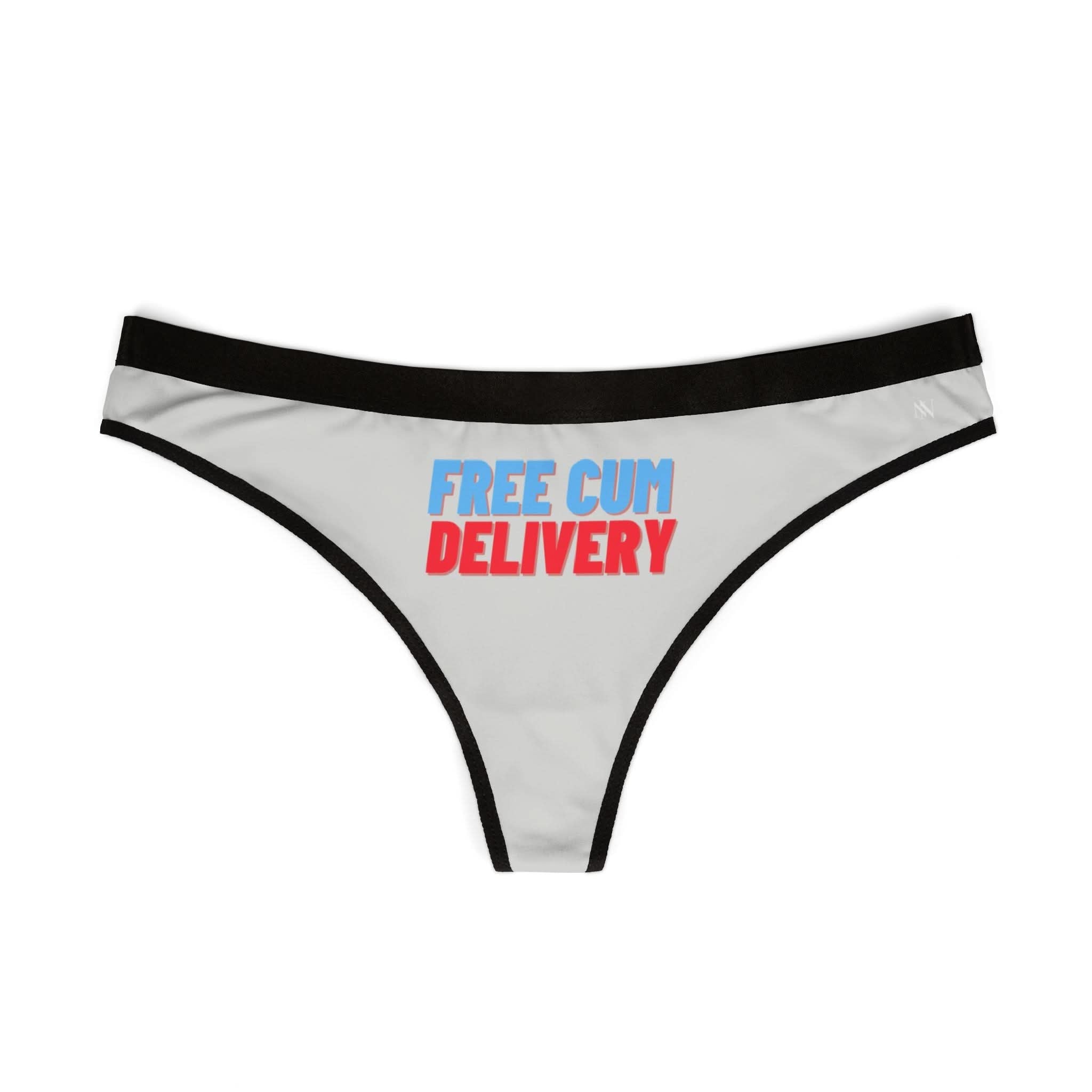 Free Cum Delivery | Mix & Match Women’s Fun-Flirty Lovers’ Thongs