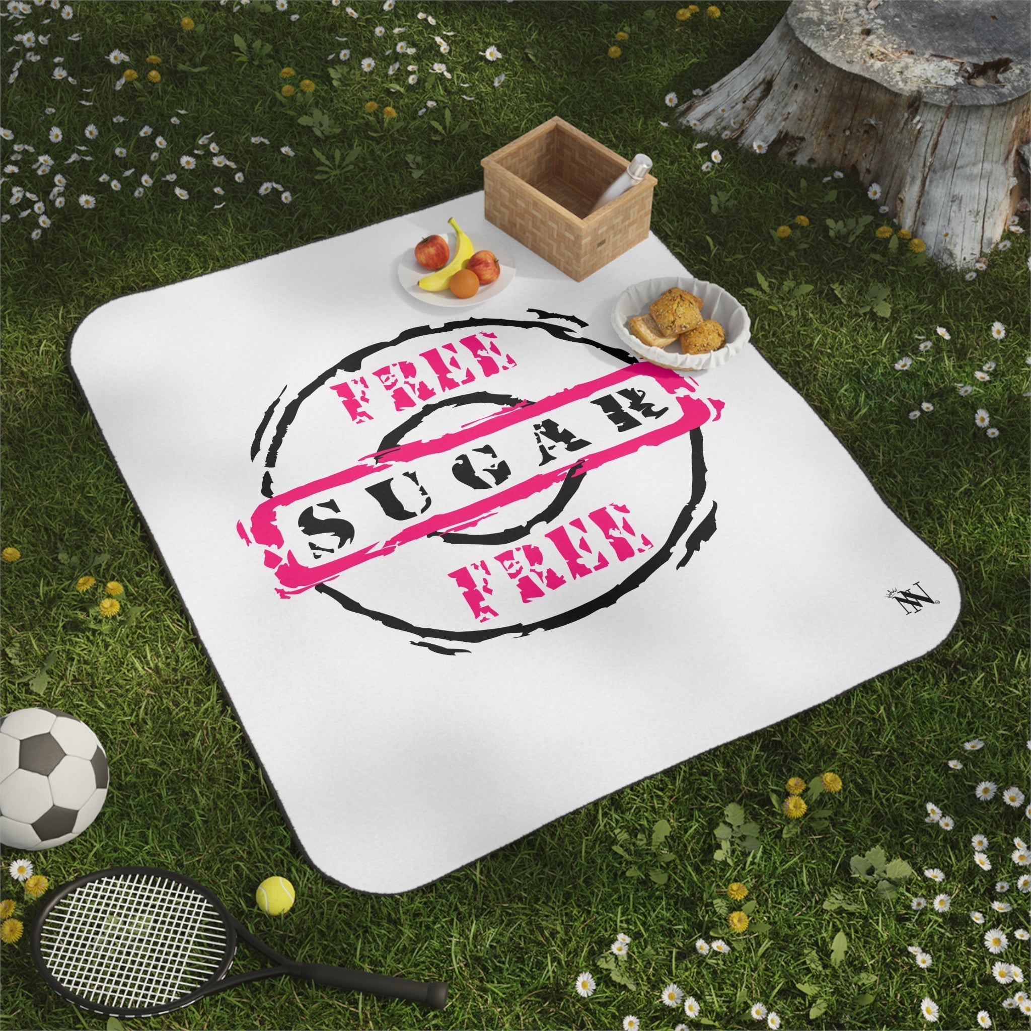 Free Sugar Free | Mix Match Fun-Flirty Lovers’ Water-Resistant Blankets