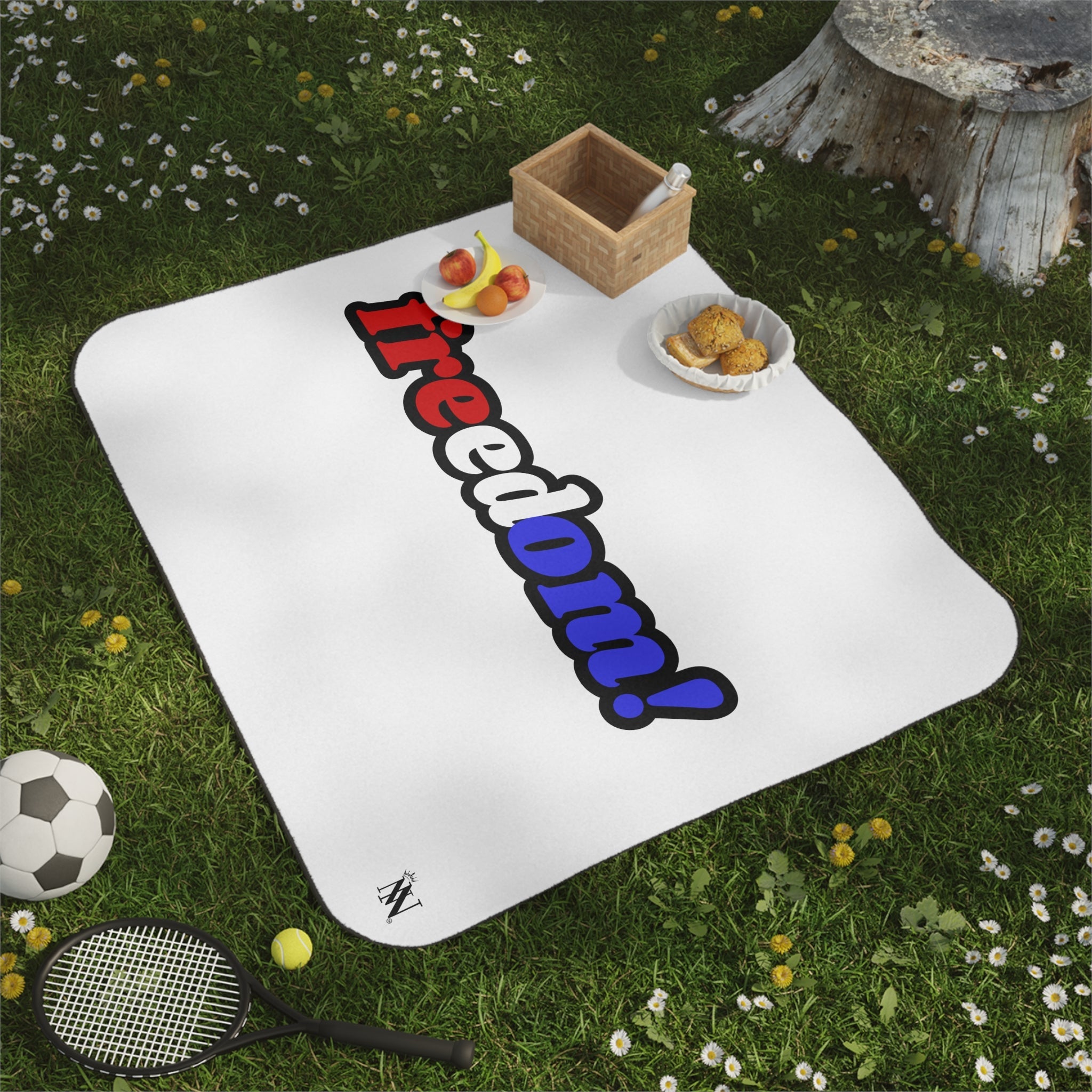 Freedom! | Mix Match Fun-Flirty Lovers’ Water-Resistant Blankets