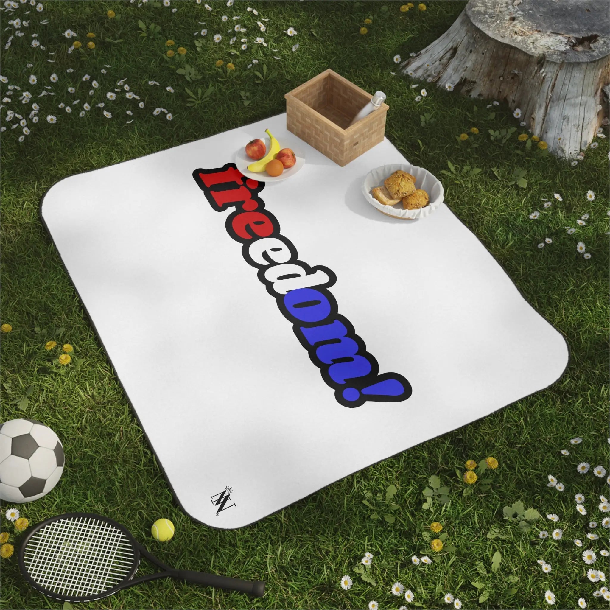 Freedom! | Mix Match Fun-Flirty Lovers’ Water-Resistant Blankets