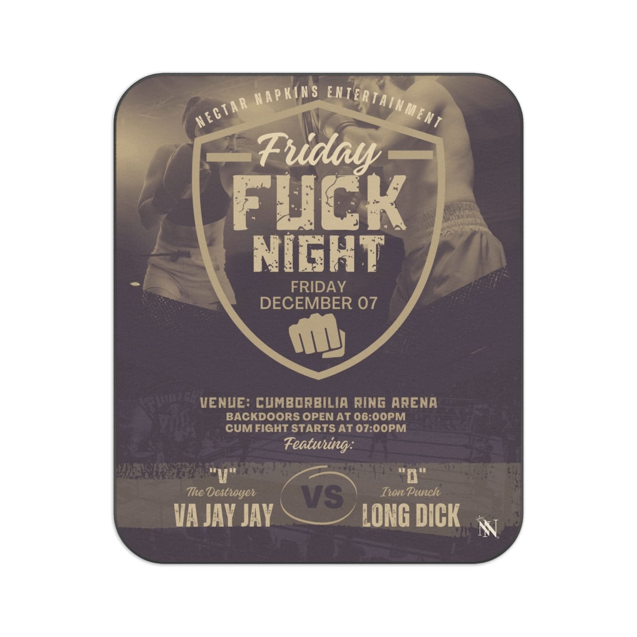 Friday Night | Mix Match Fun-Flirty Lovers’ Water-Resistant Blankets