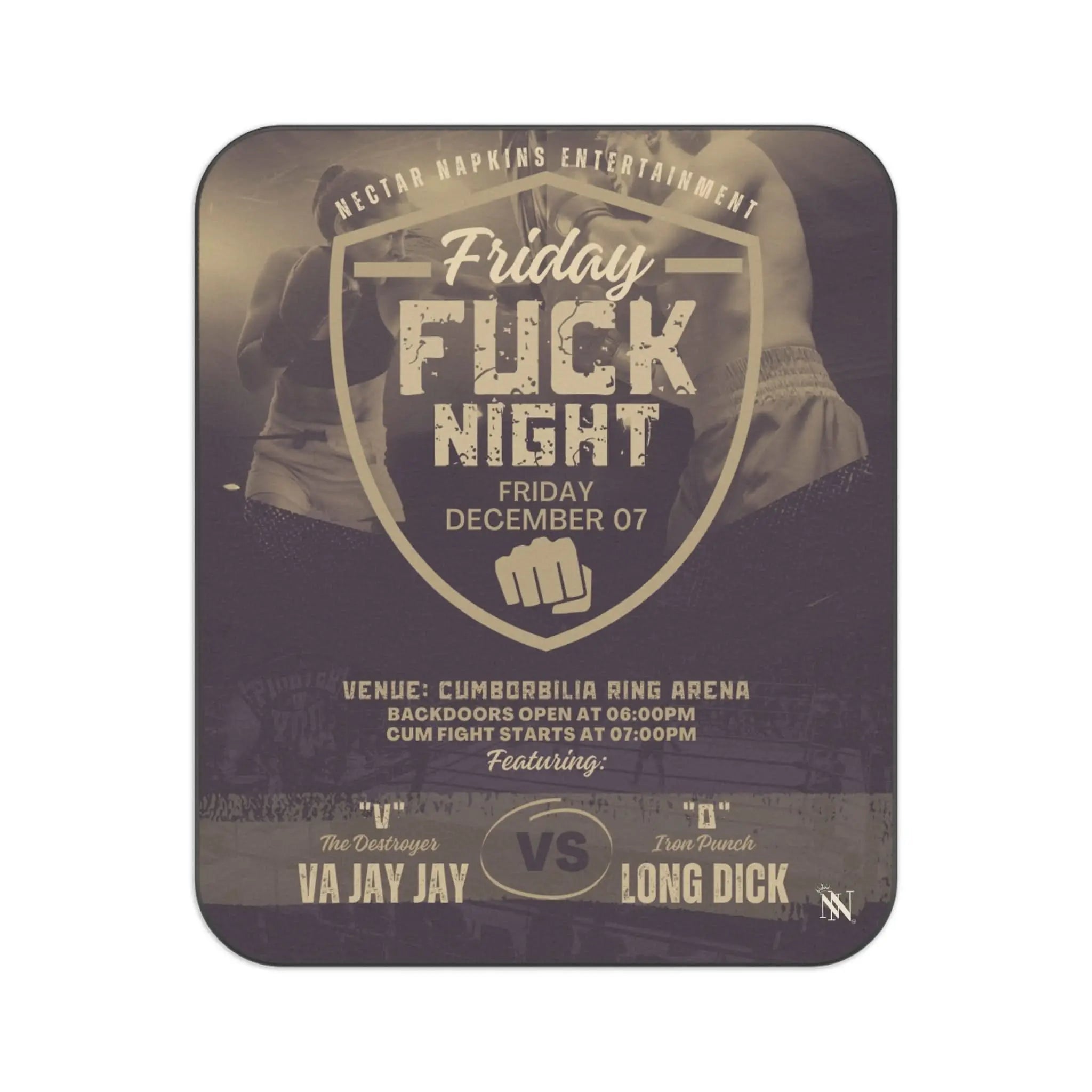 Friday Night | Mix Match Fun-Flirty Lovers’ Water-Resistant Blankets