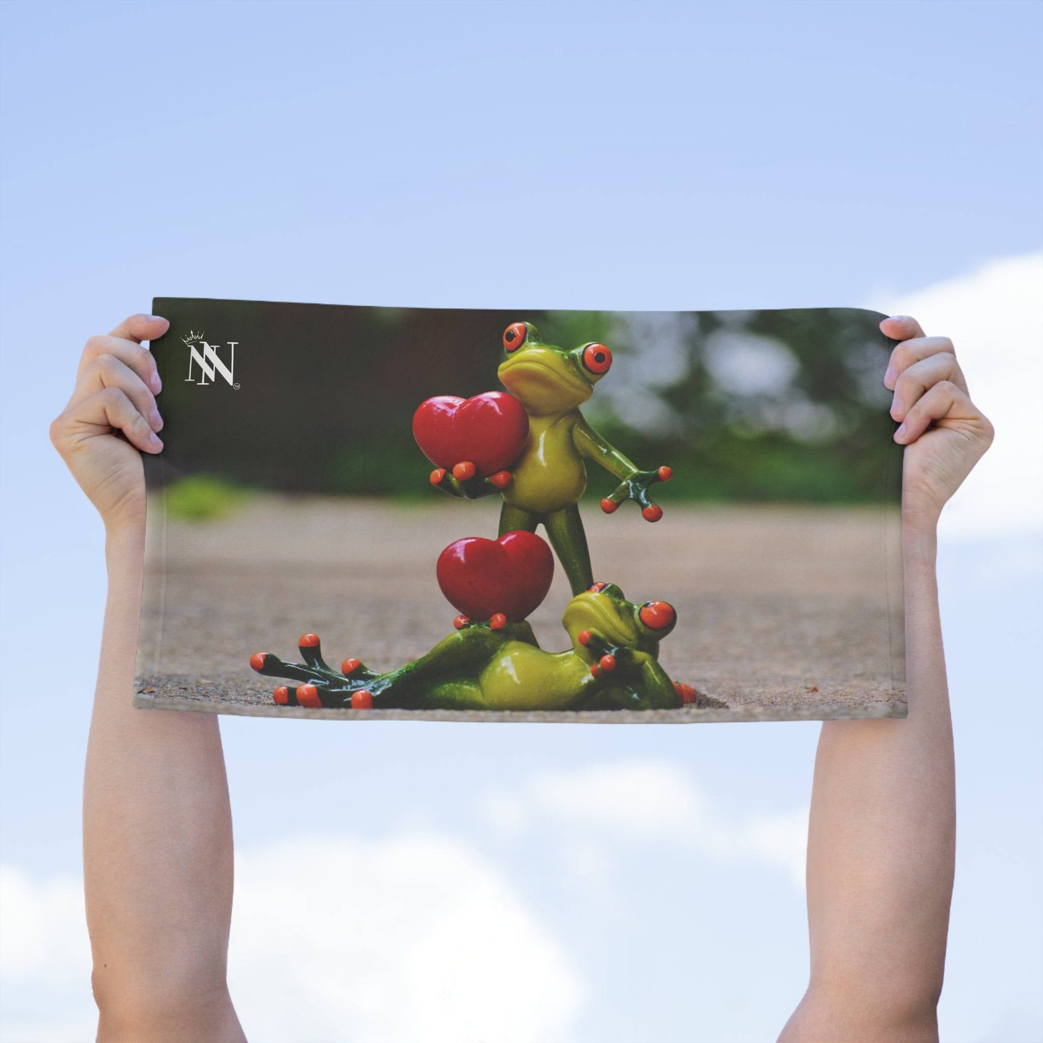 Frog Love | Mix & Match Soft Fun-Flirty Lovers’ Towels