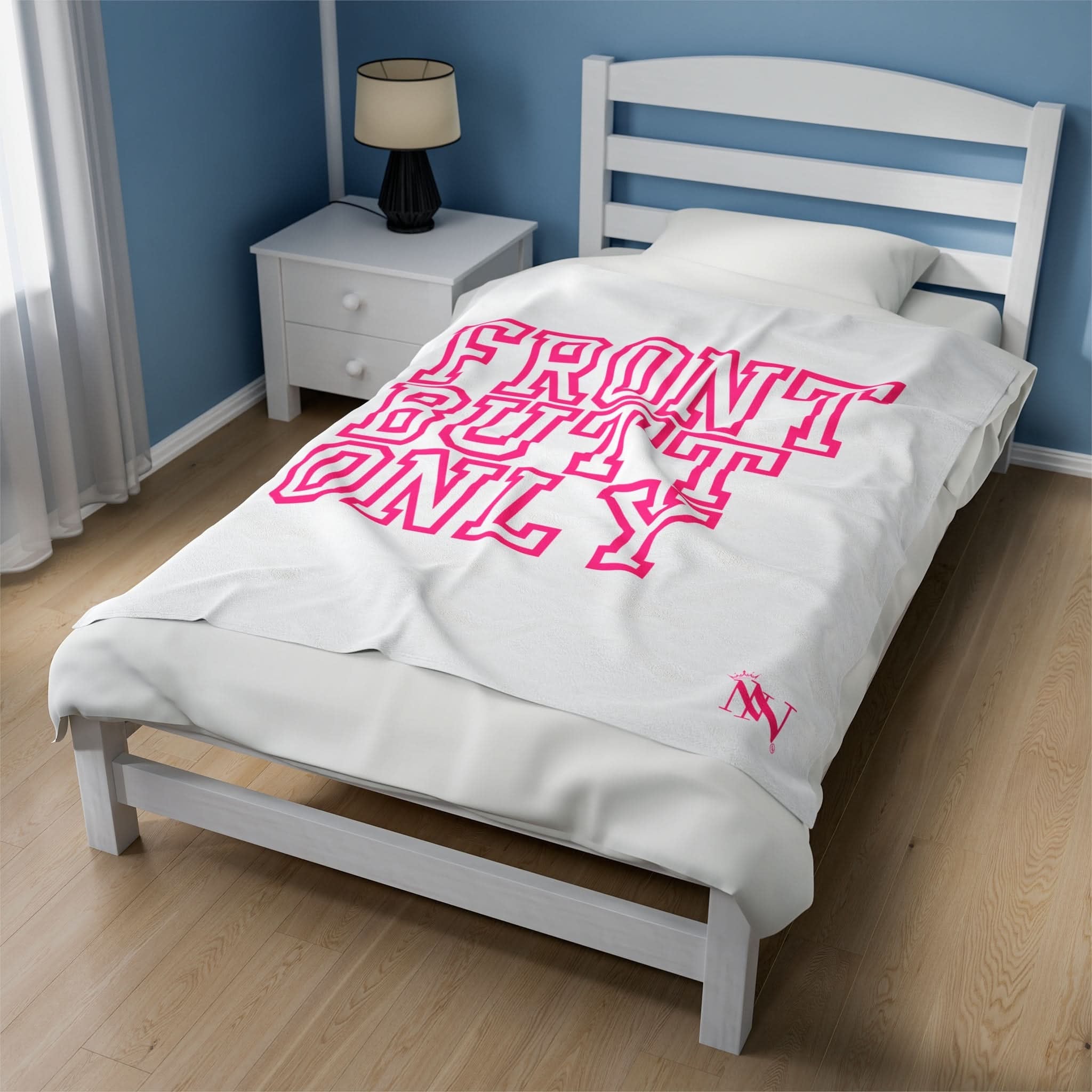 Front Butt Only | Mix & Match Fun-Flirty Lovers’ Blankets