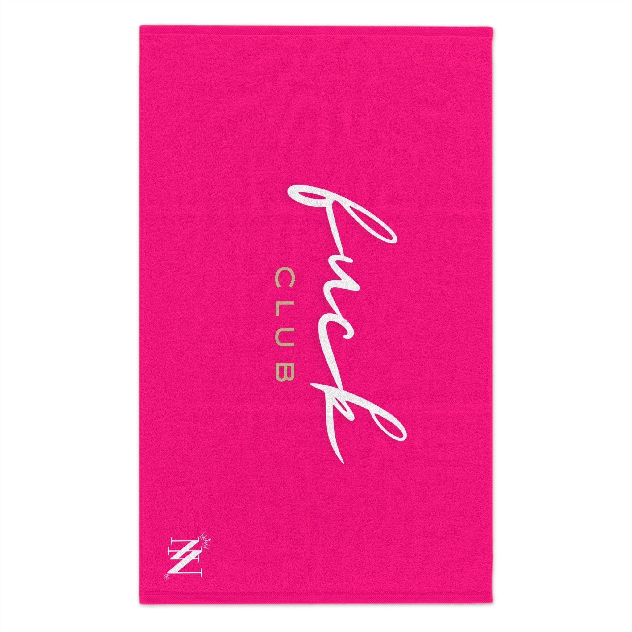 Fuck Club Pink Mix Match Soft Sex Towels | Flirty Lovers’ Gifts