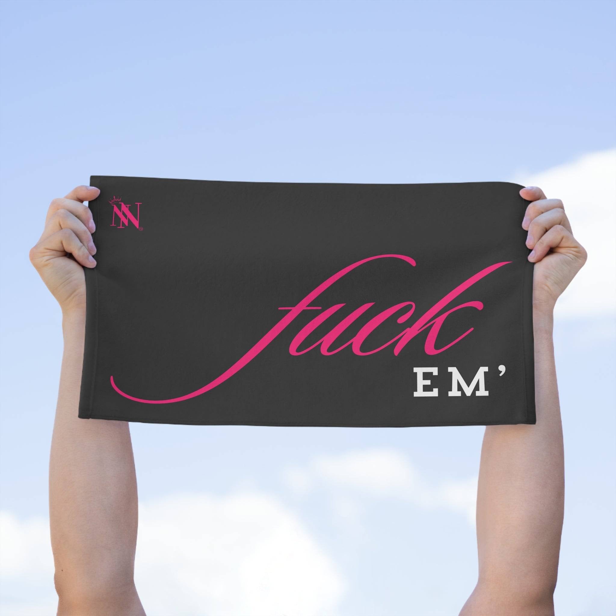 Fuck Em’ | Mix & Match Soft Fun-Flirty Lovers’ Towels