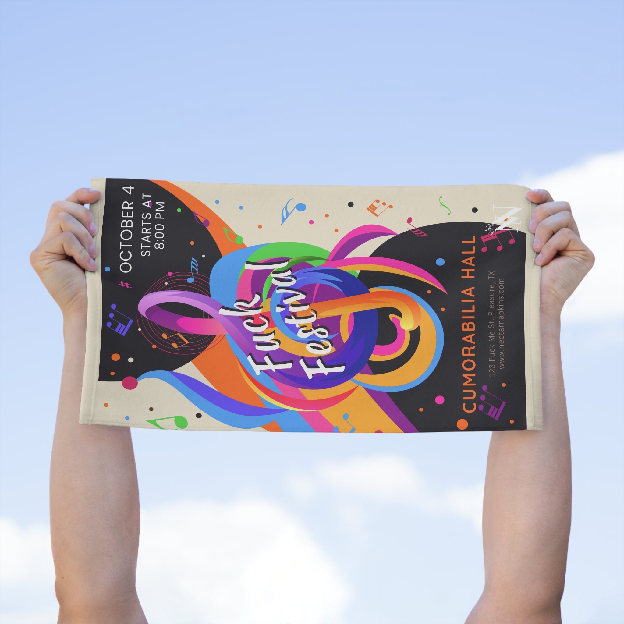 Fuck Festival | Mix & Match Soft Fun-Flirty Lovers’ Towels