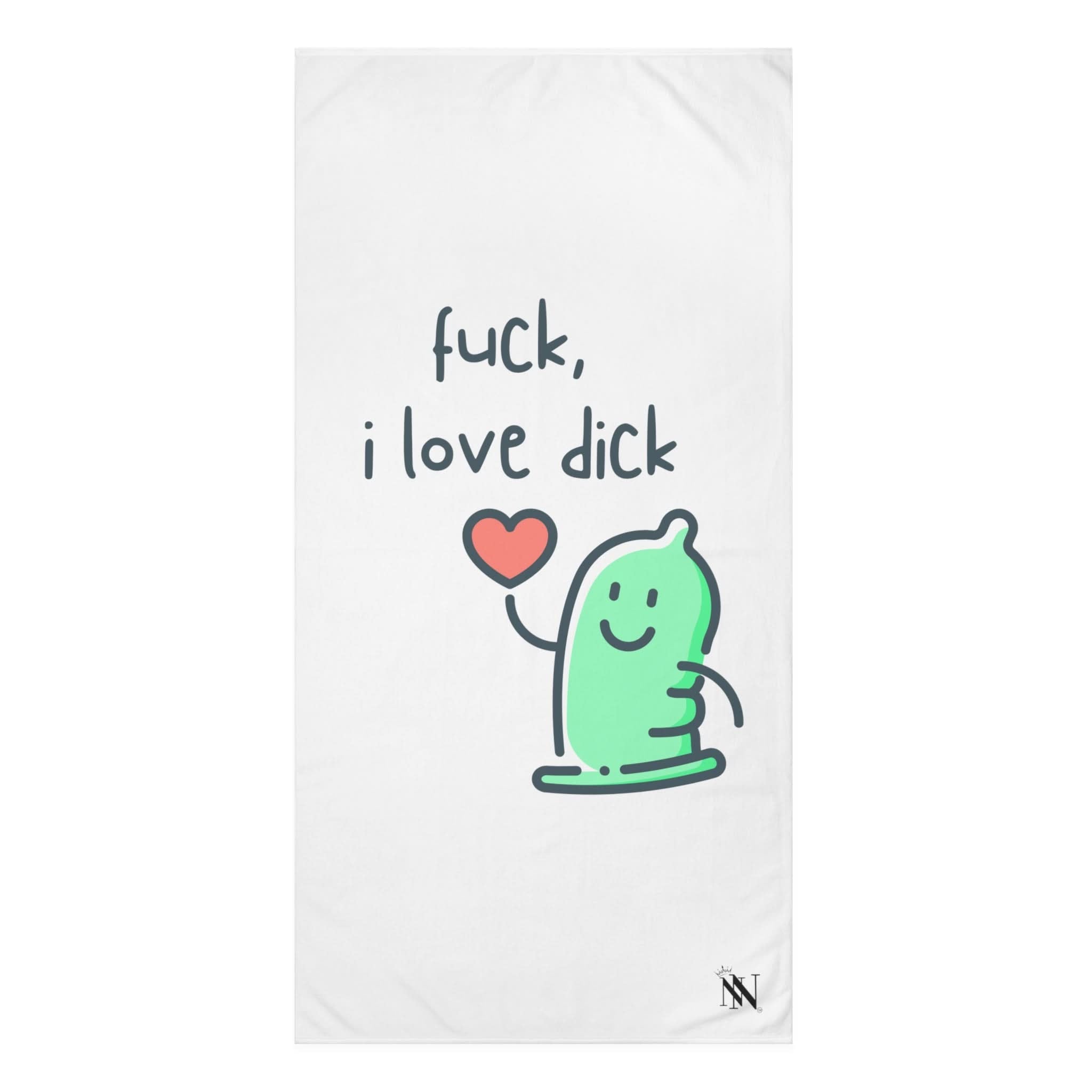 Fuck I Love Dick | Mix & Match Naughty XL Fun-Flirty Lovers’ Towels
