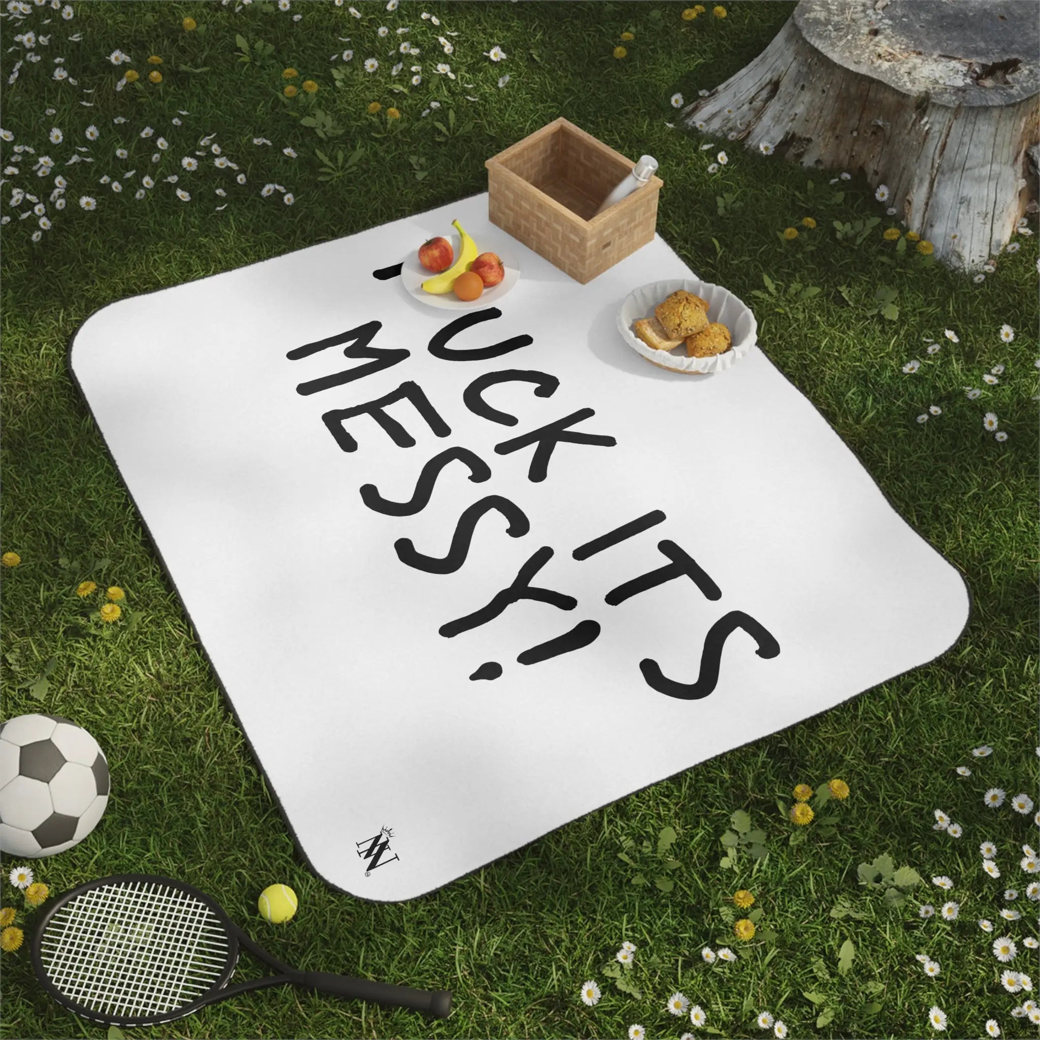 Fuck Its Messy | Mix Match Fun-Flirty Lovers’ Water-Resistant Blankets
