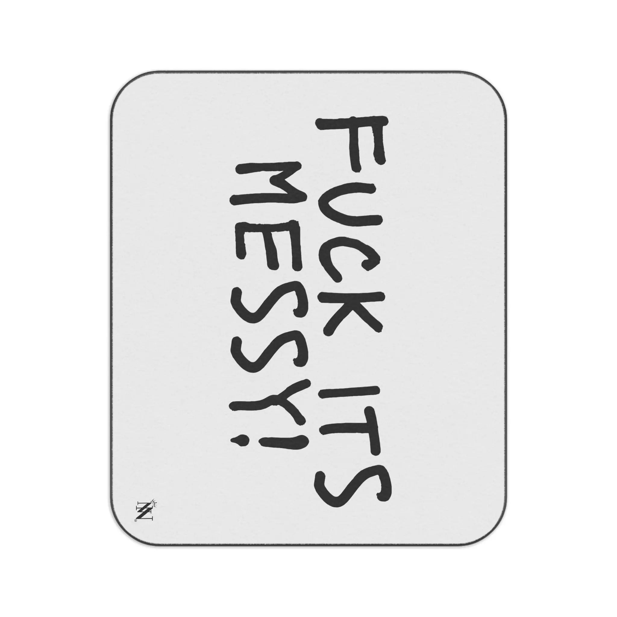 Fuck Its Messy | Mix Match Fun-Flirty Lovers’ Water-Resistant Blankets