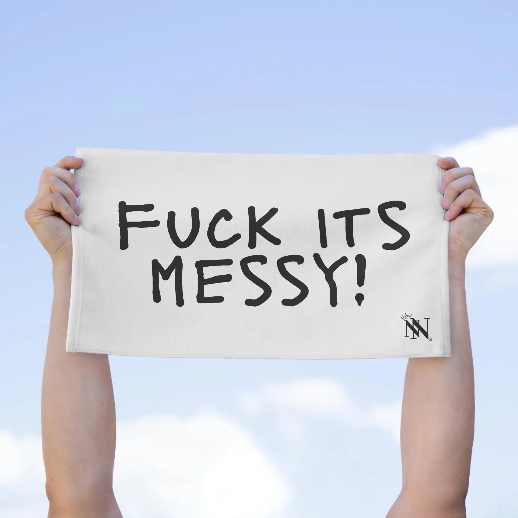 Fuck Its Messy | Mix & Match Soft Fun-Flirty Lovers’ Towels