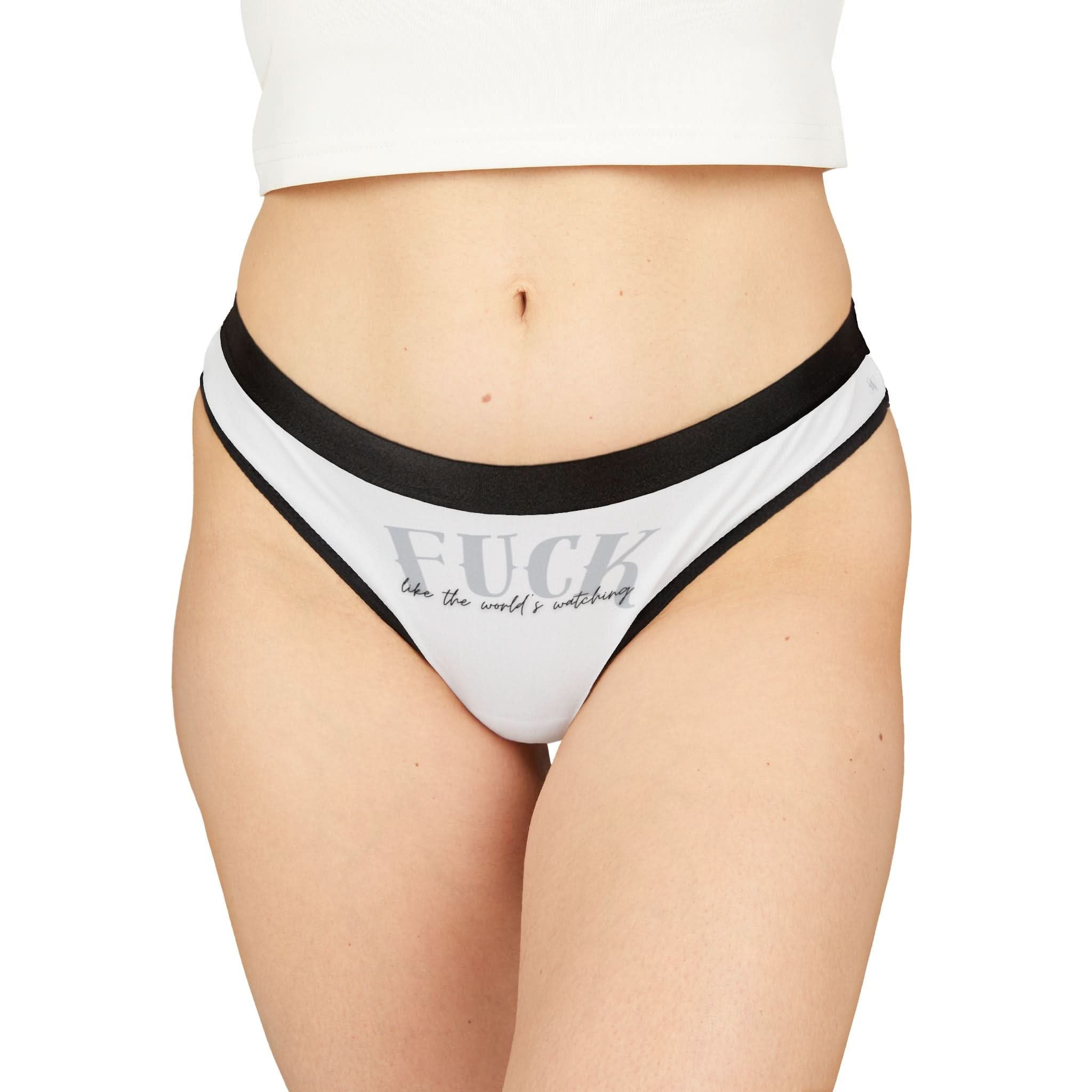 Fuck Like the World’s Watching | Mix & Match Women’s Fun-Flirty Lovers’ Thongs