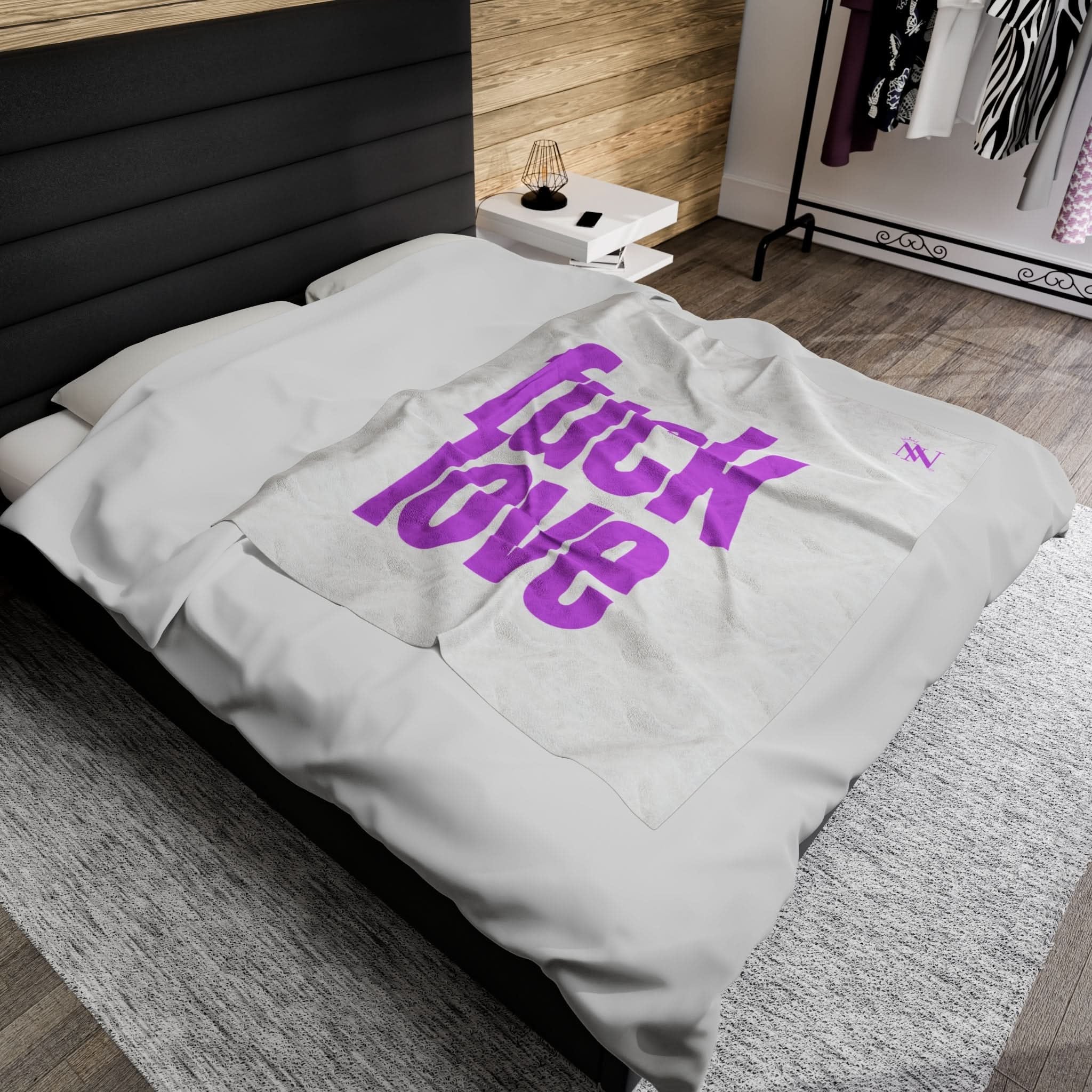 Fuck Love | Mix & Match Fun-Flirty Loversā Blankets