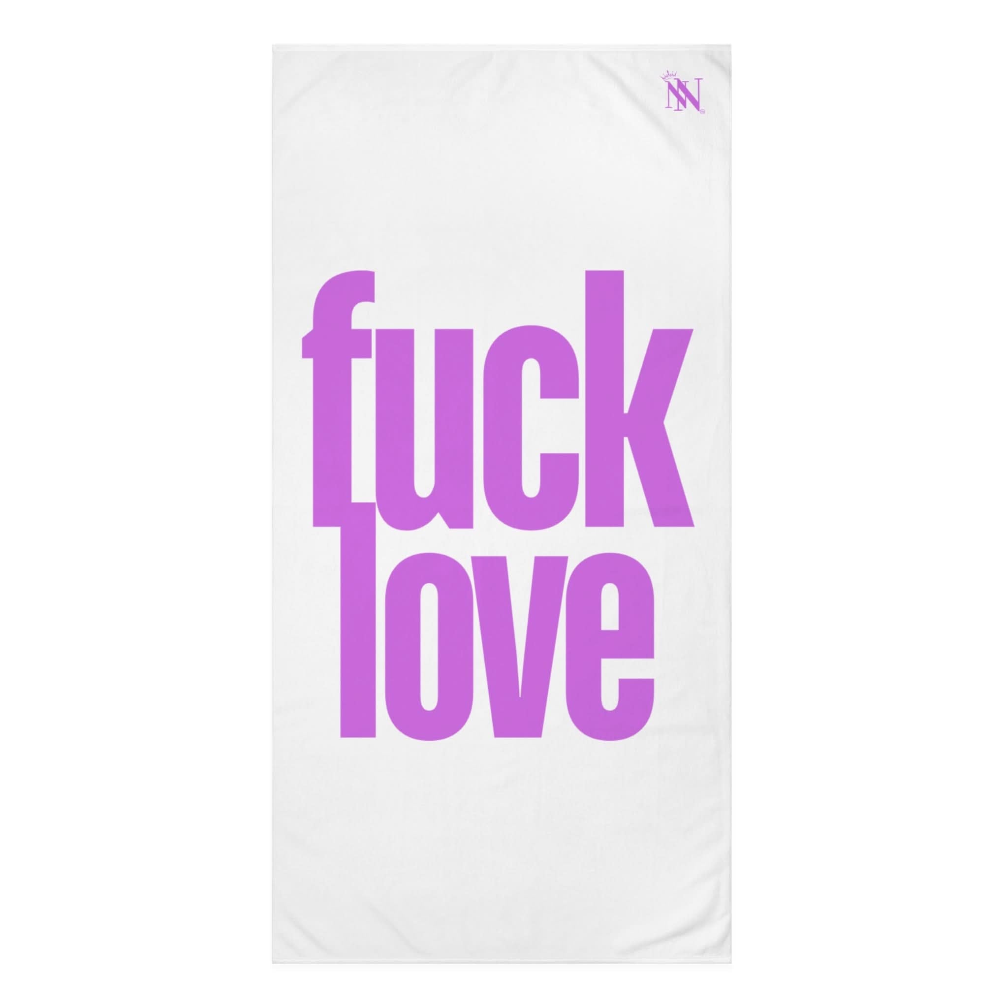 Fuck Love | Mix & Match Naughty XL Fun-Flirty Lovers’ Towels