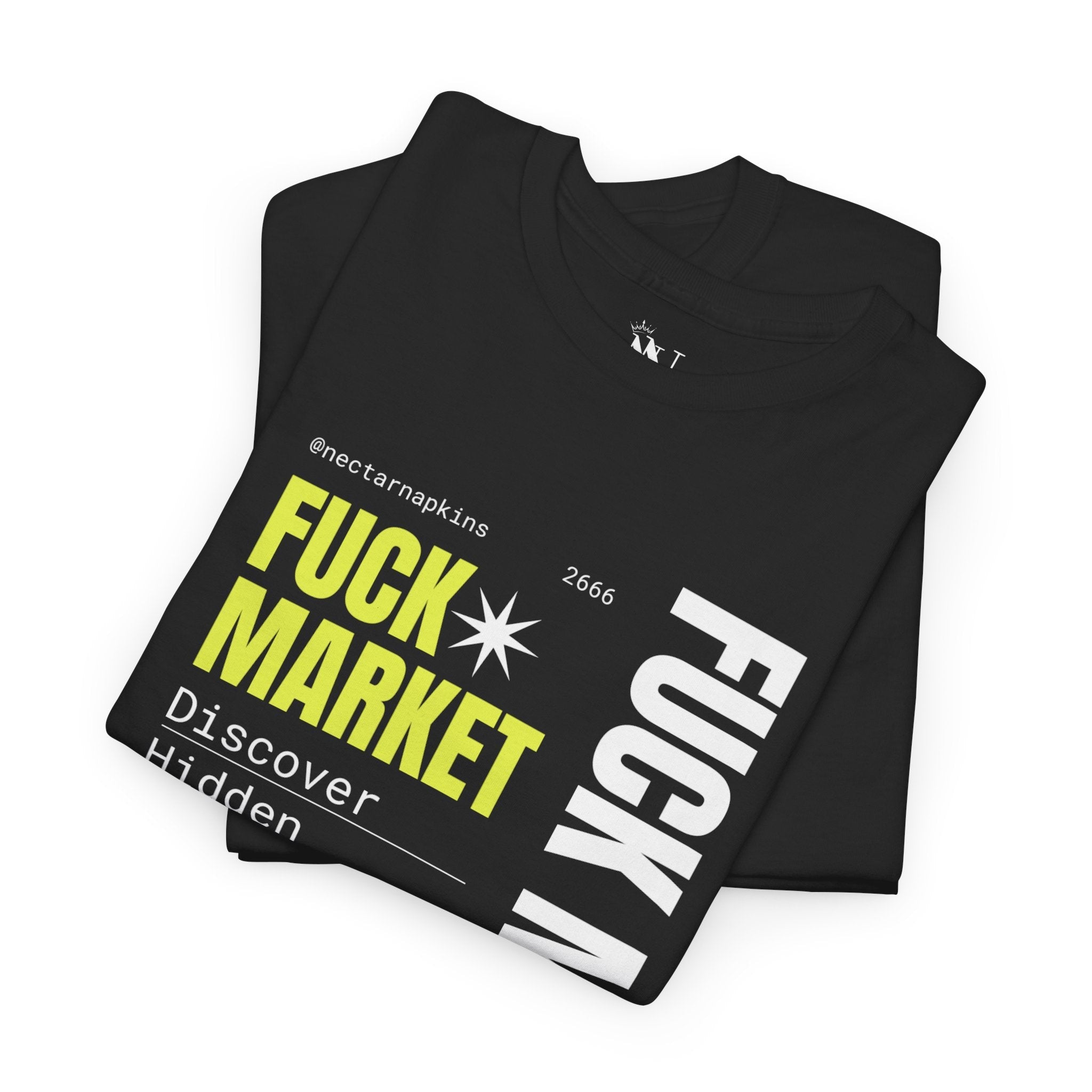 Fuck Market | Mix & Match 100% Cotton Unisex Fun-Flirty Lovers’ Tees