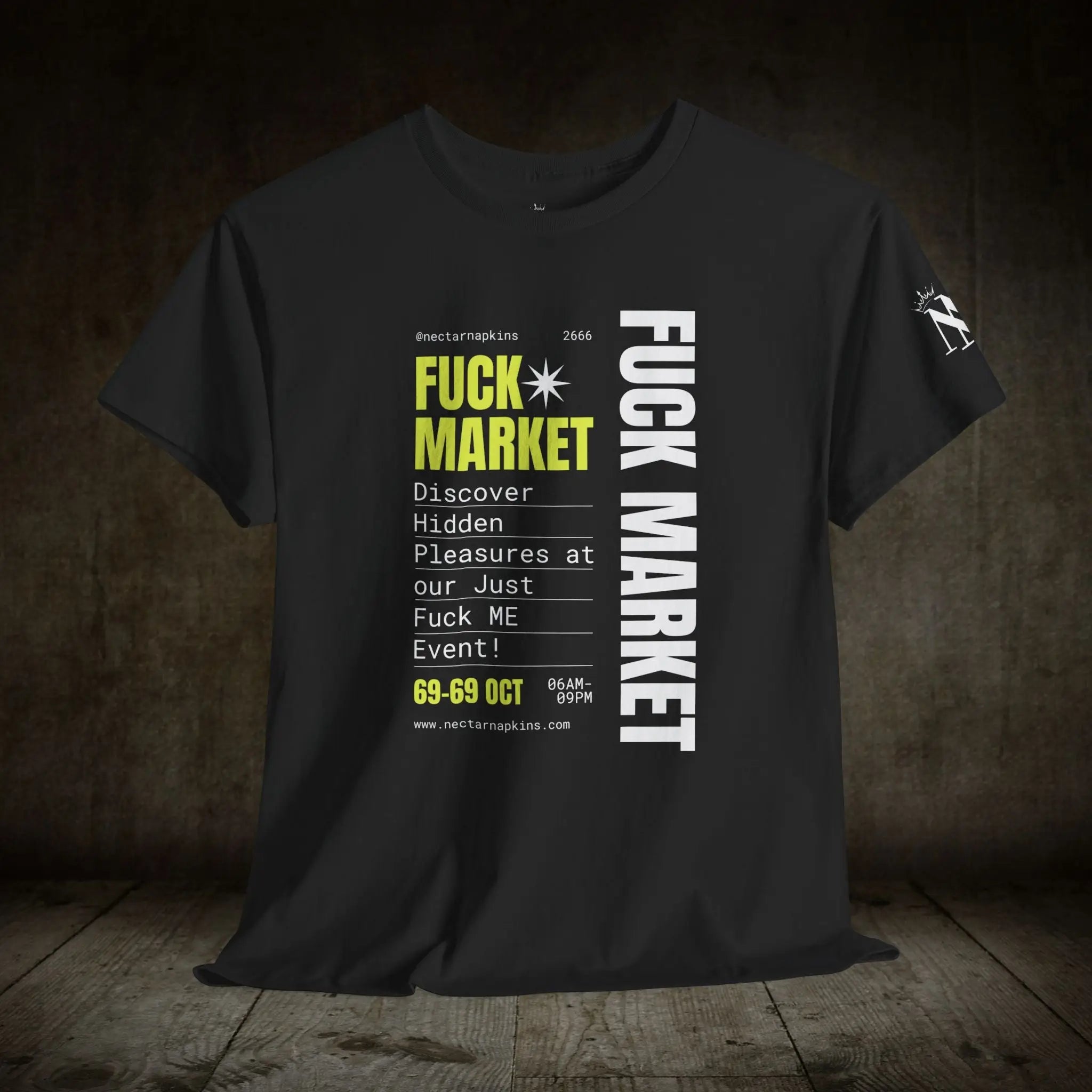 Fuck Market | Mix & Match 100% Cotton Unisex Fun-Flirty Lovers’ Tees