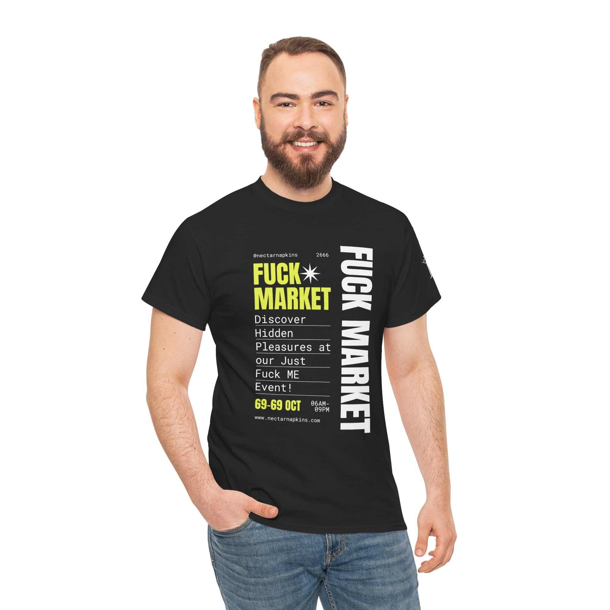 Fuck Market | Mix & Match 100% Cotton Unisex Fun-Flirty Lovers’ Tees