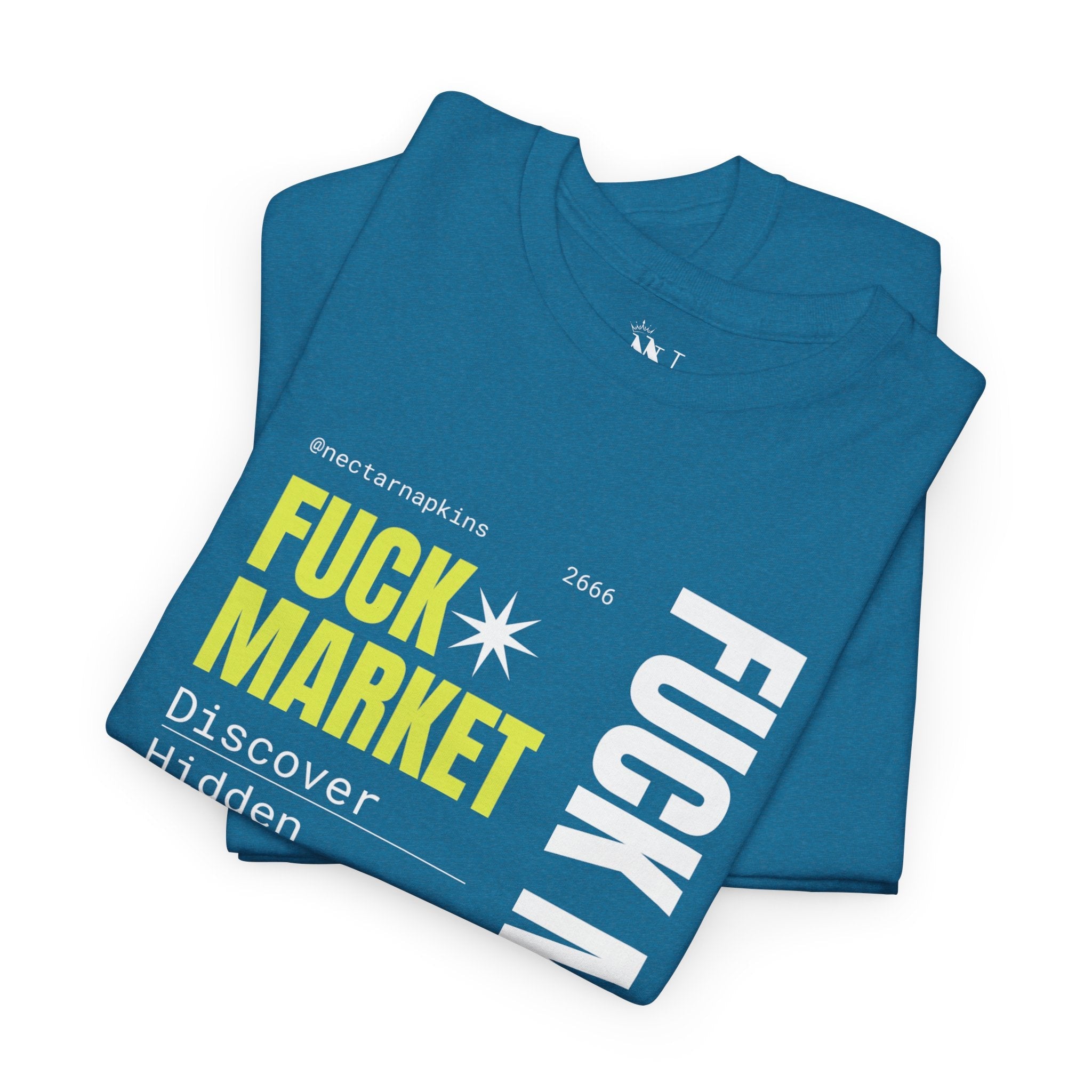 Fuck Market | Mix & Match 100% Cotton Unisex Fun-Flirty Lovers’ Tees