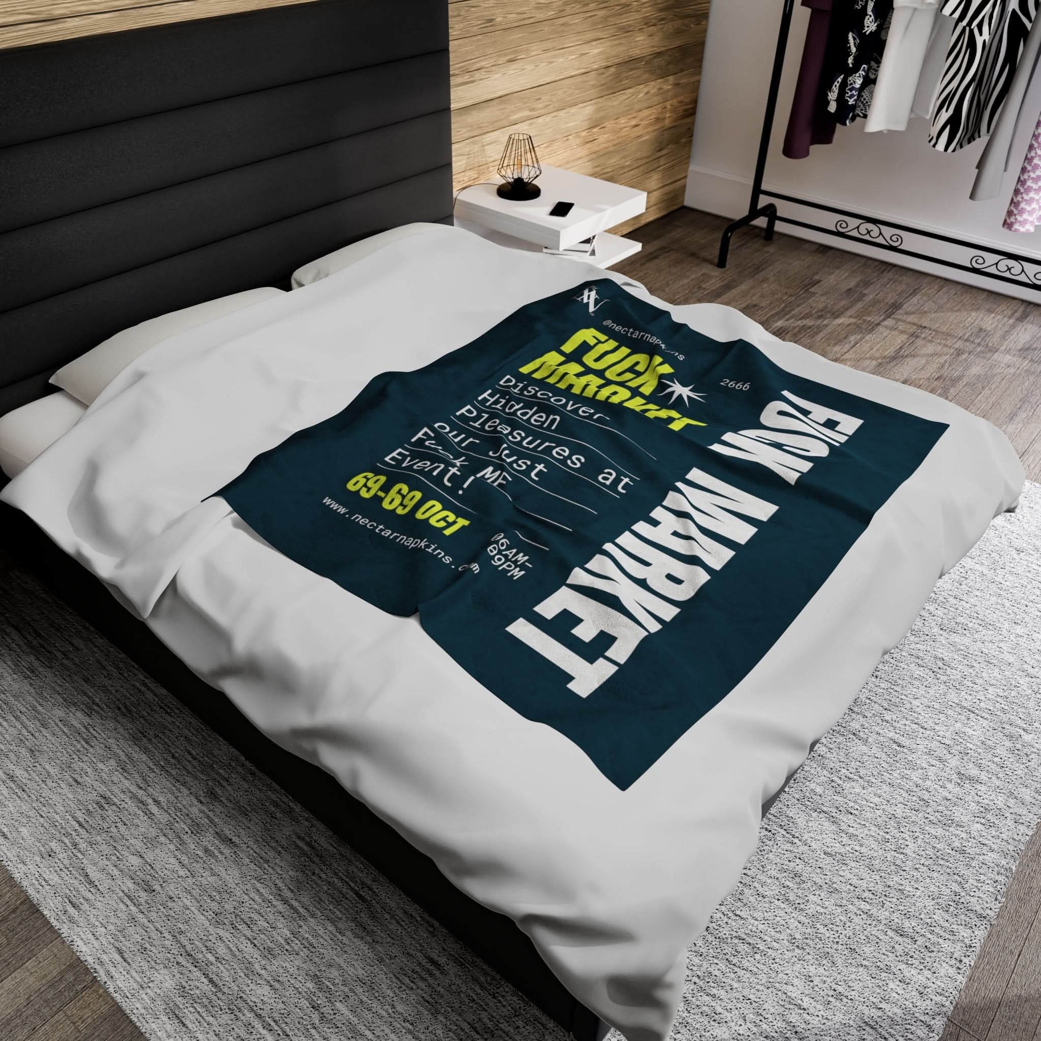 Fuck Market | Mix & Match Fun-Flirty Lovers’ Blankets