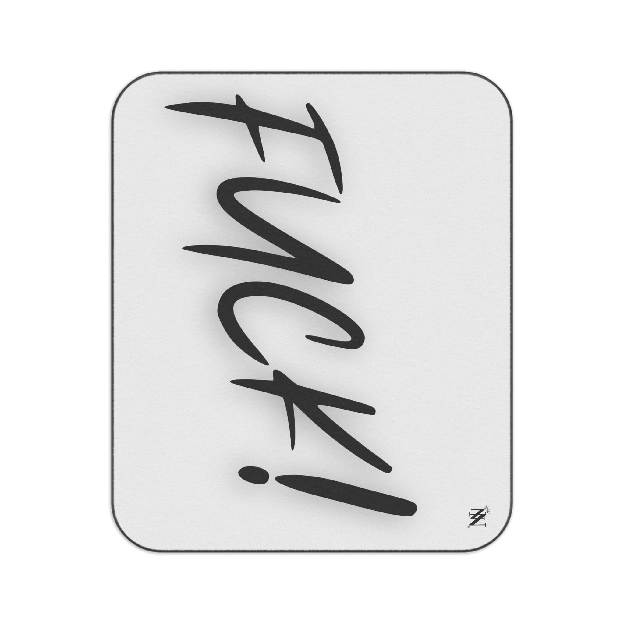 FUCK! | Mix Match Fun-Flirty Lovers’ Water-Resistant Blankets