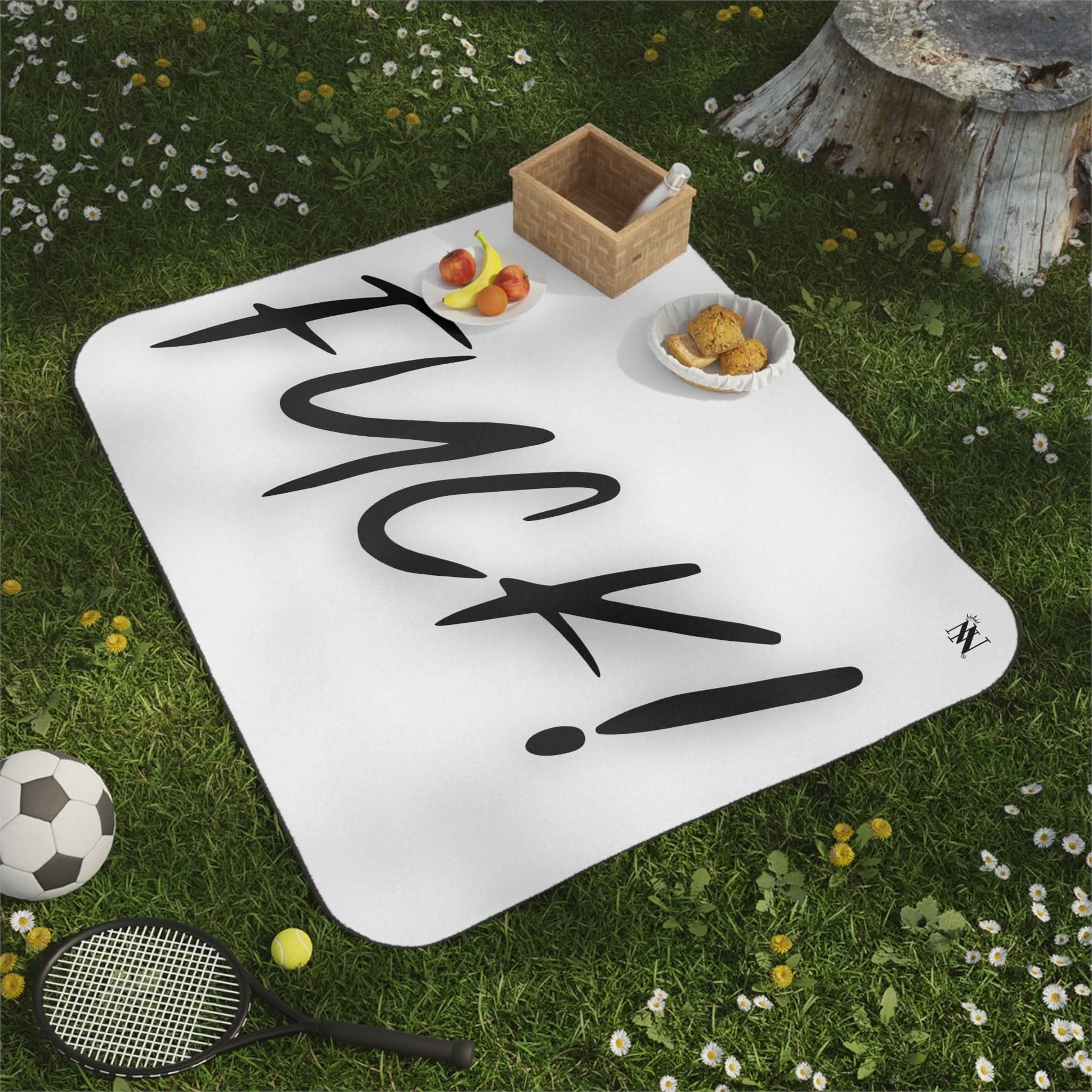 FUCK! | Mix Match Fun-Flirty Lovers’ Water-Resistant Blankets