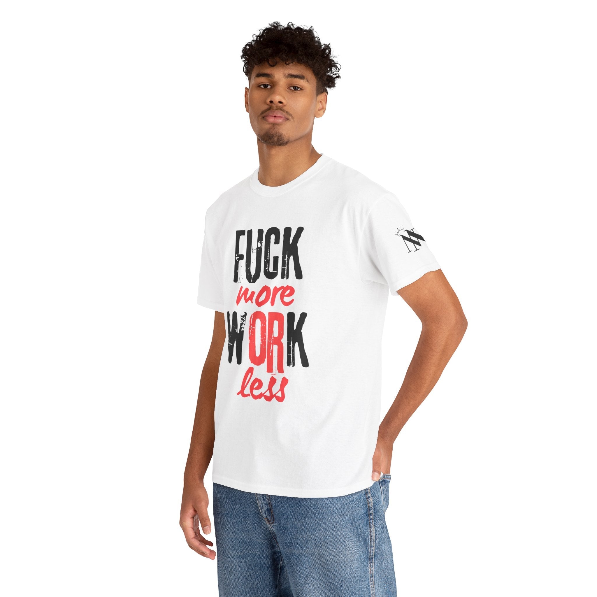 Fuck More Or Less | Mix & Match 100% Cotton Unisex Fun-Flirty Lovers’ Tees