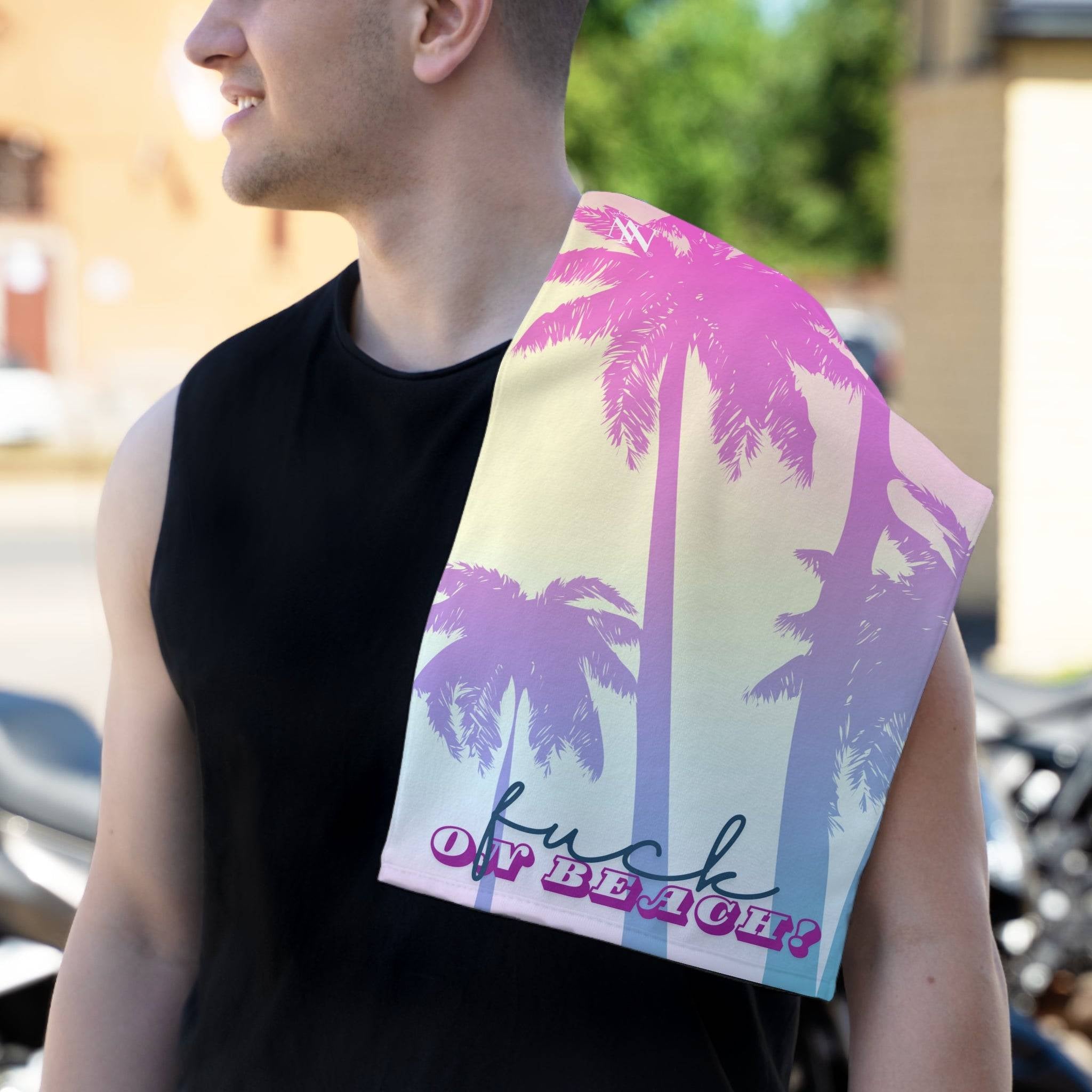 Fuck on Beach | Mix & Match Soft Fun-Flirty Lovers’ Towels