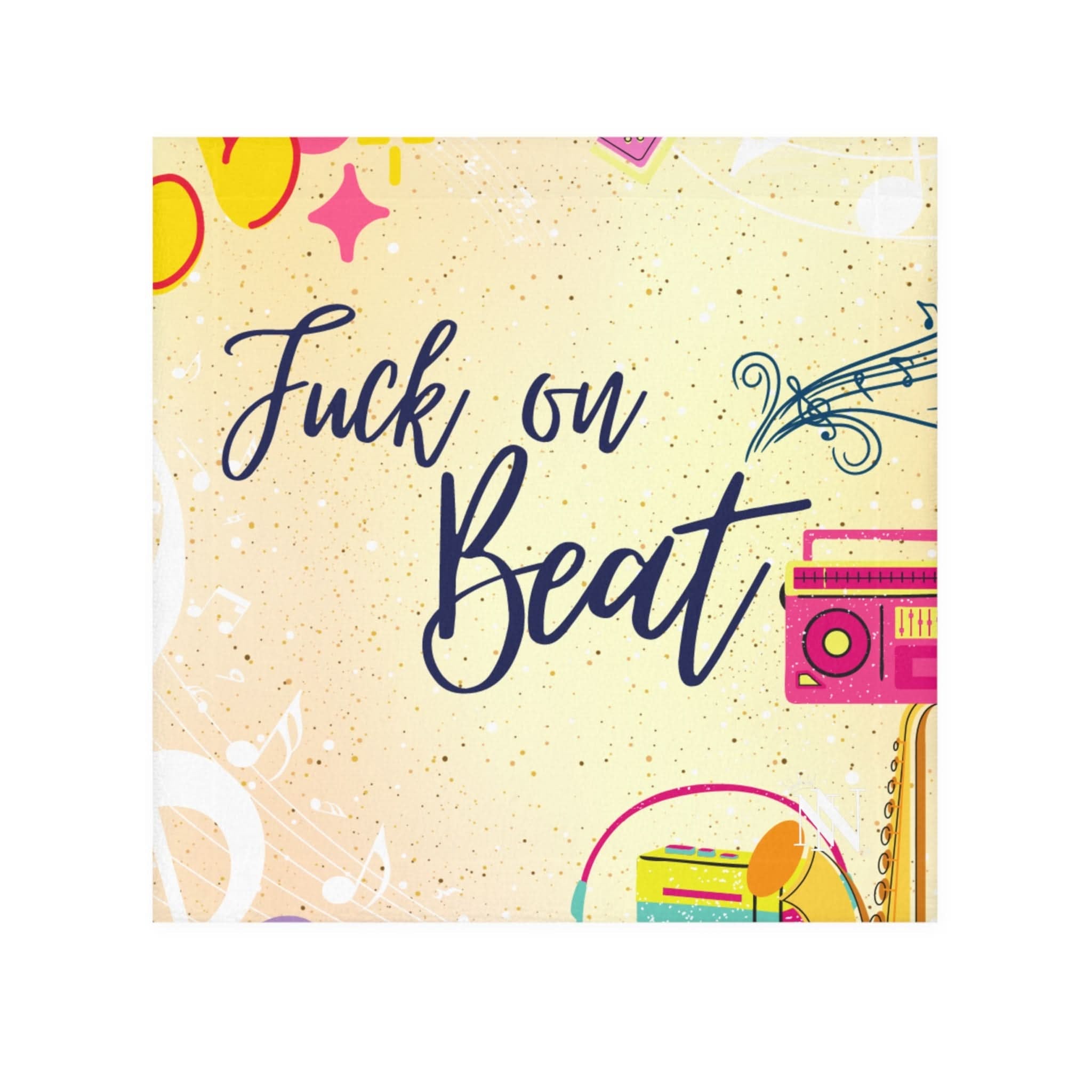 Fuck on Beat | Mix & Match Lils’ Fun-Flirty Lovers’ Towels