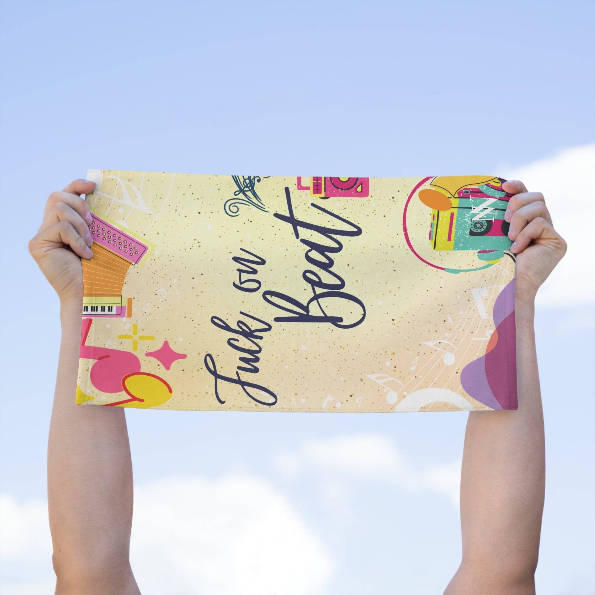 Fuck on Beat | Mix & Match Soft Fun-Flirty Lovers’ Towels