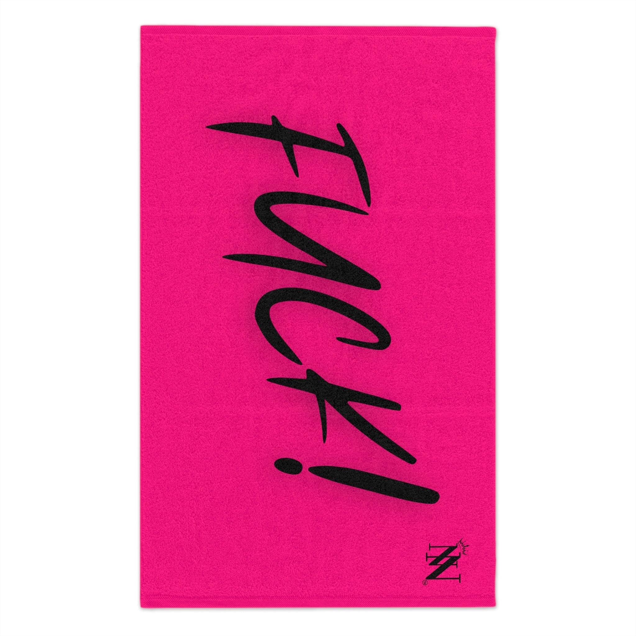 Fuck! Pink Mix & Match Soft Sex Towels | Flirty Lovers’ Gifts