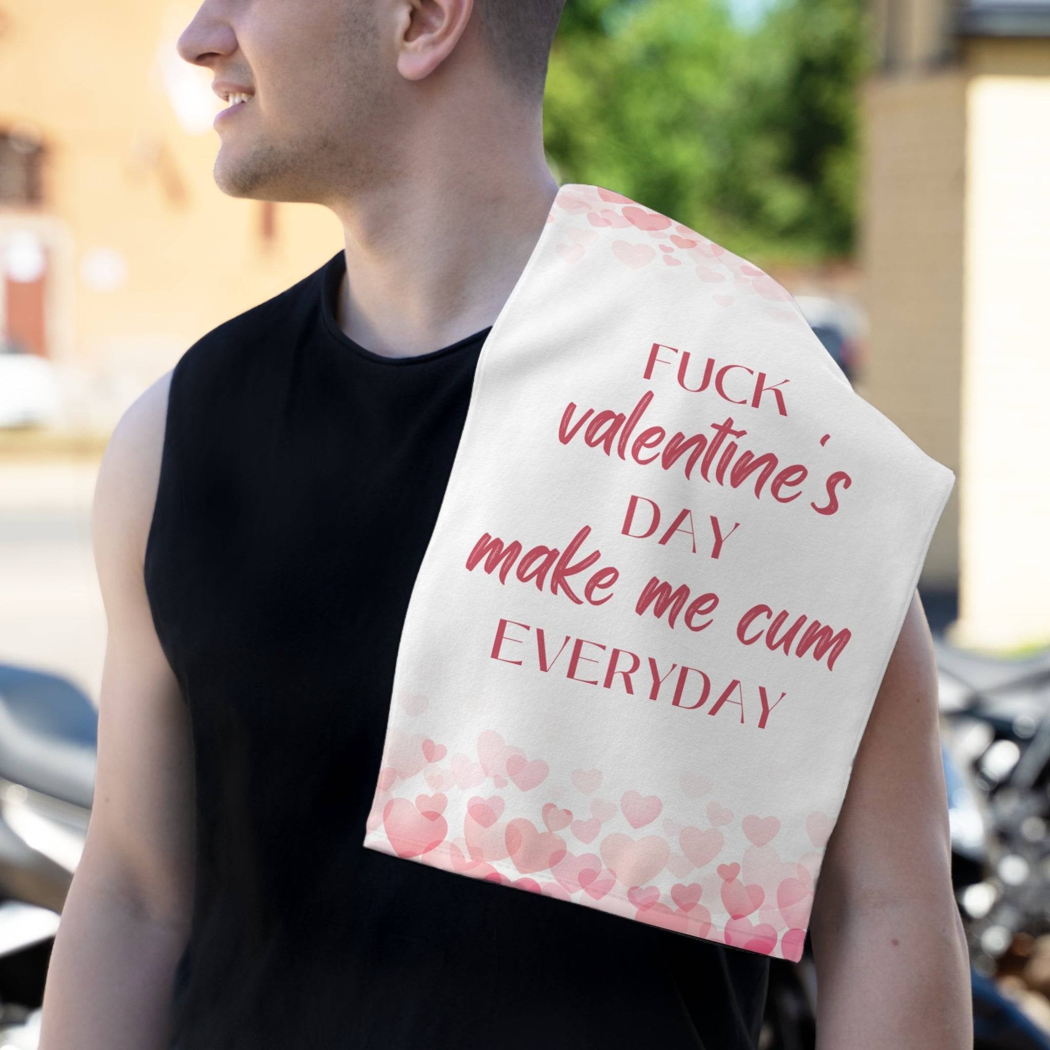 Fuck Valentine’s Day | Mix & Match Soft Fun-Flirty Lovers’ Towels